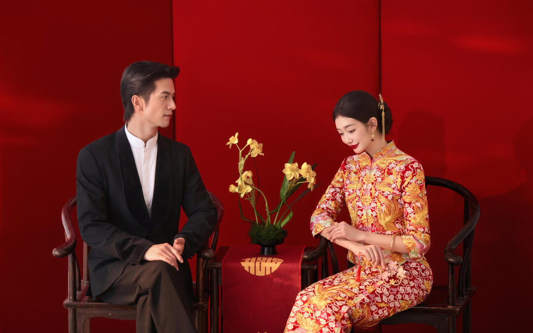 中式婚纱照