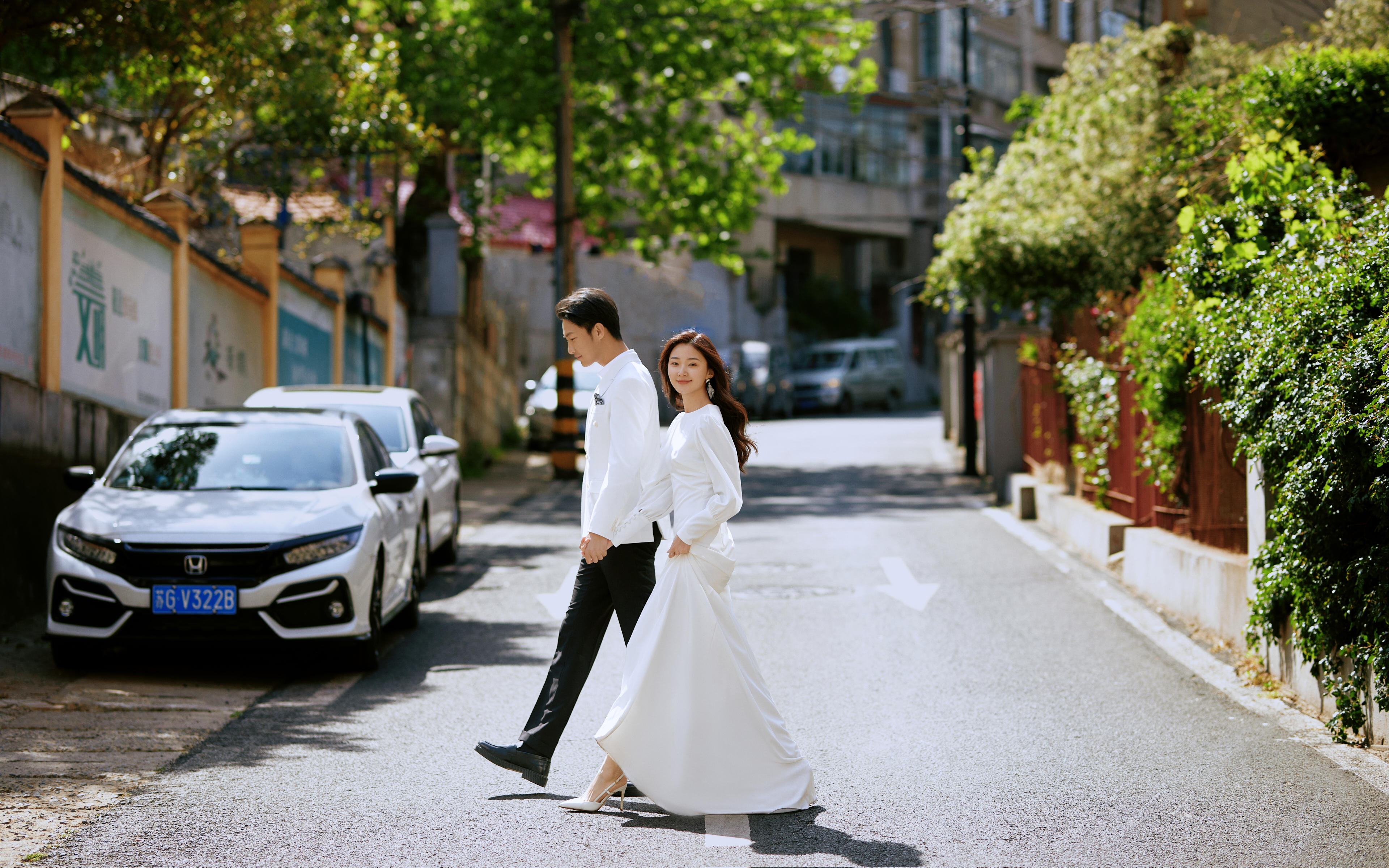 街拍婚紗