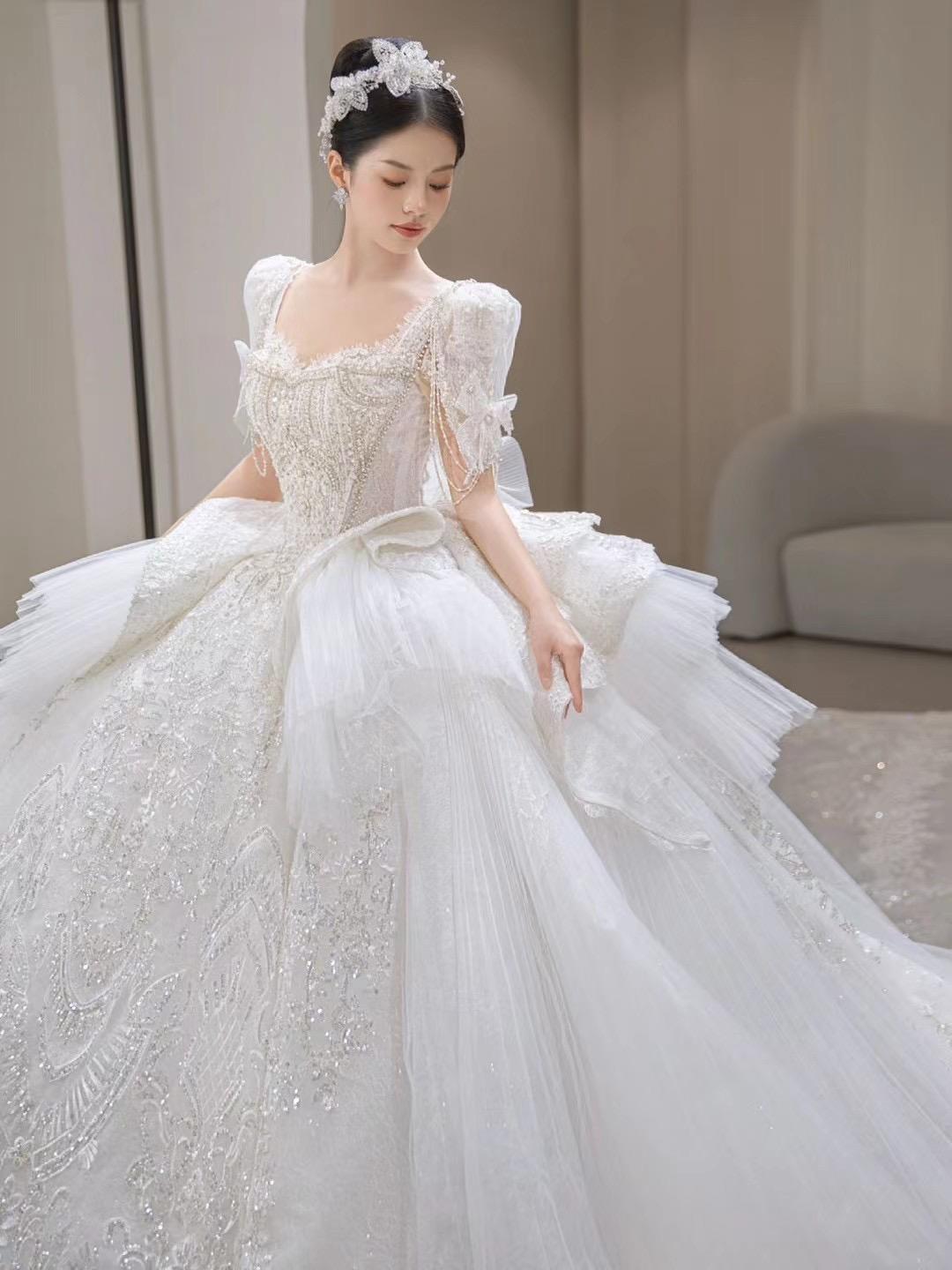 【芊诺】新款高定婚纱
