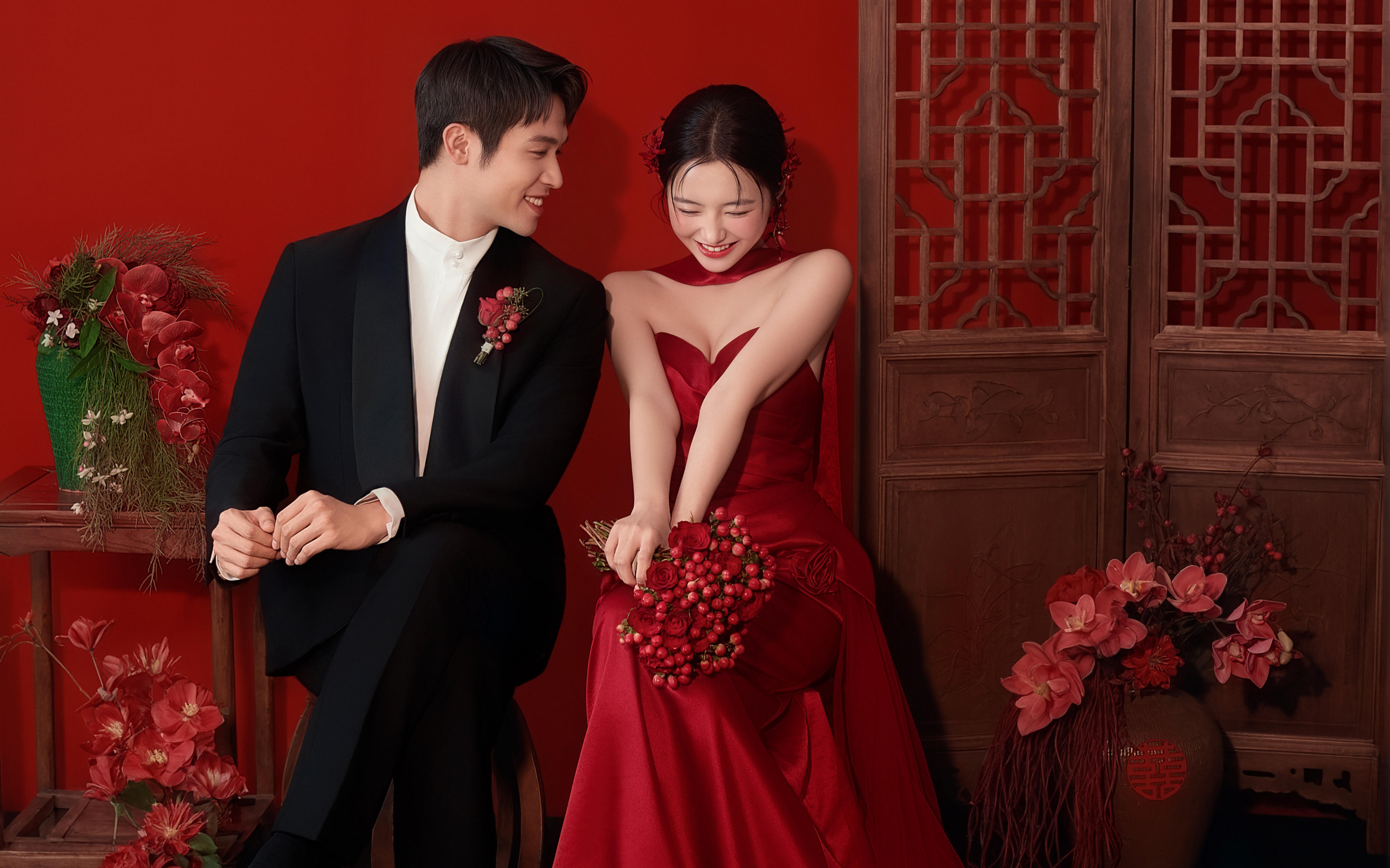 備婚拍到了生命力滿滿的喜嫁婚紗照！