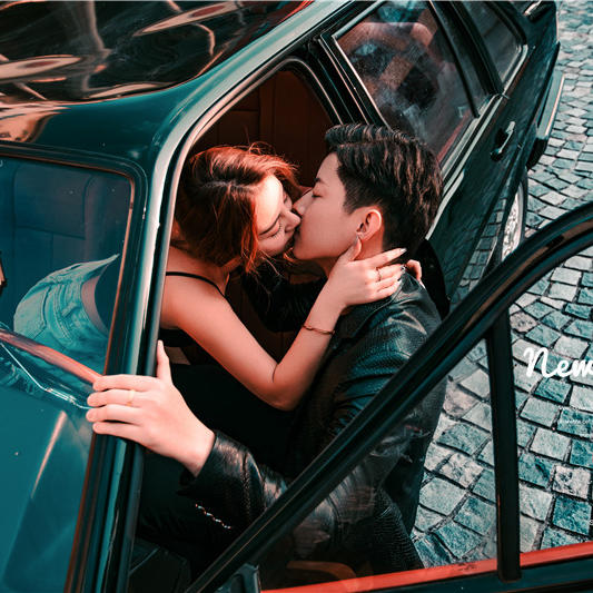 宜春婚纱照💕汽车街拍纪实风婚纱照