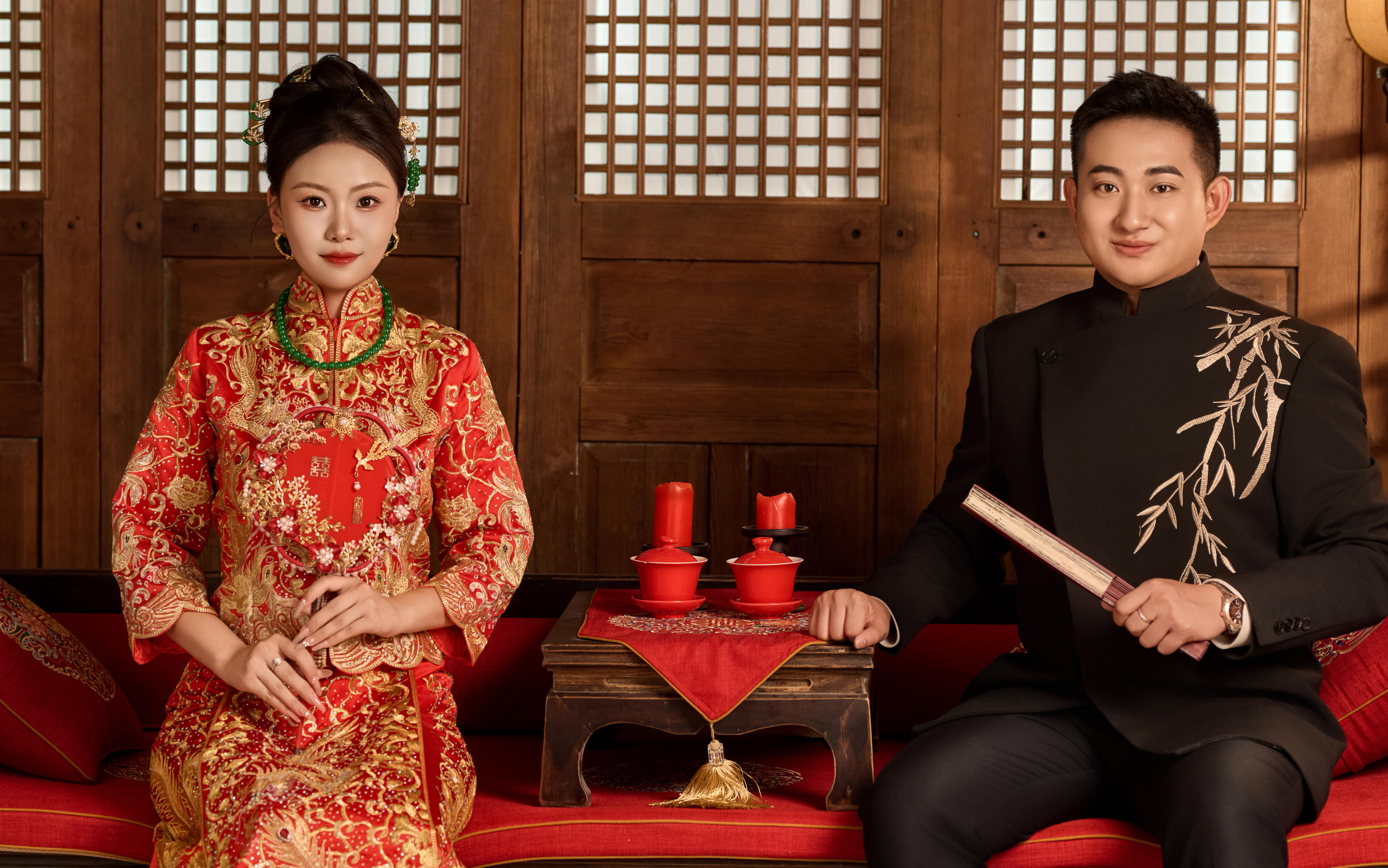 由梓璐夫妇/谷歌中式秀禾
