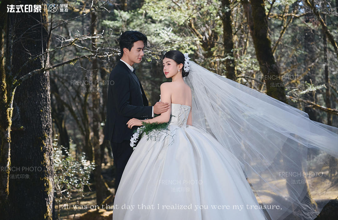 【法式印象】丽江云杉坪婚纱照，谁拍谁好看绿野仙踪