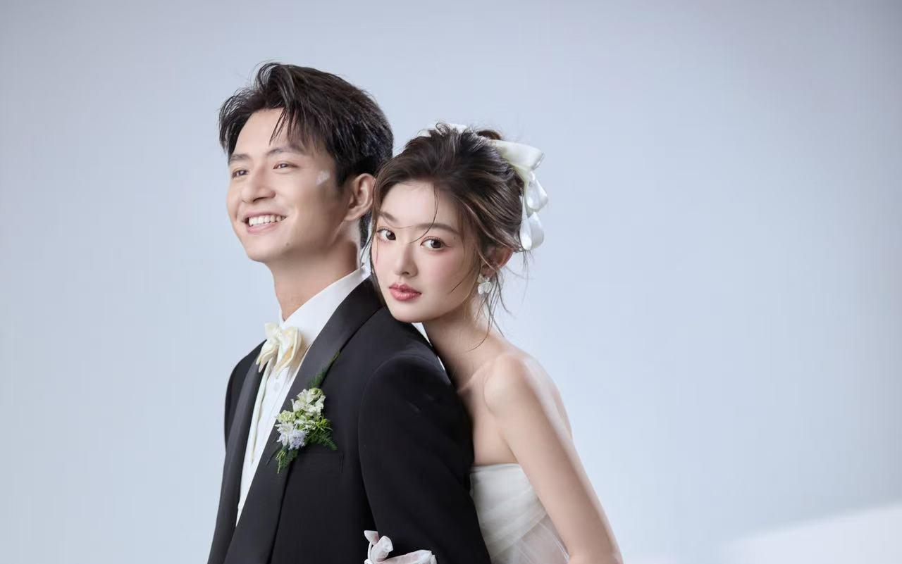 后悔没早点拍的韩系少女的氛围感婚纱照💍