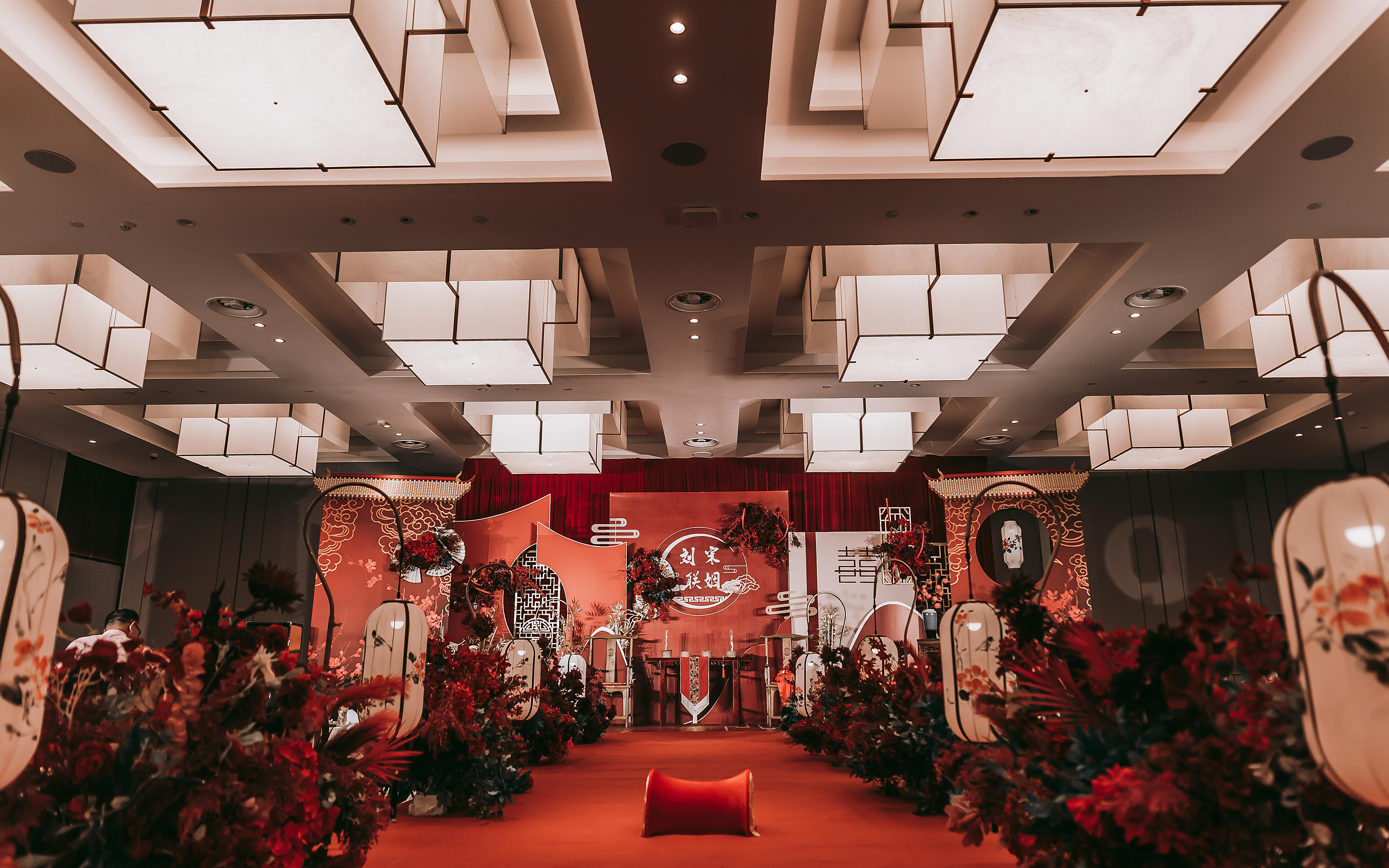 唯美花嫁2020.0512香庭花海酒店红橙蜜爱