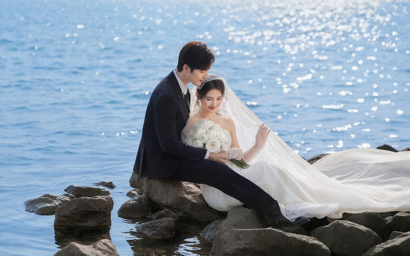 【打卡必拍】江景电影感婚纱照