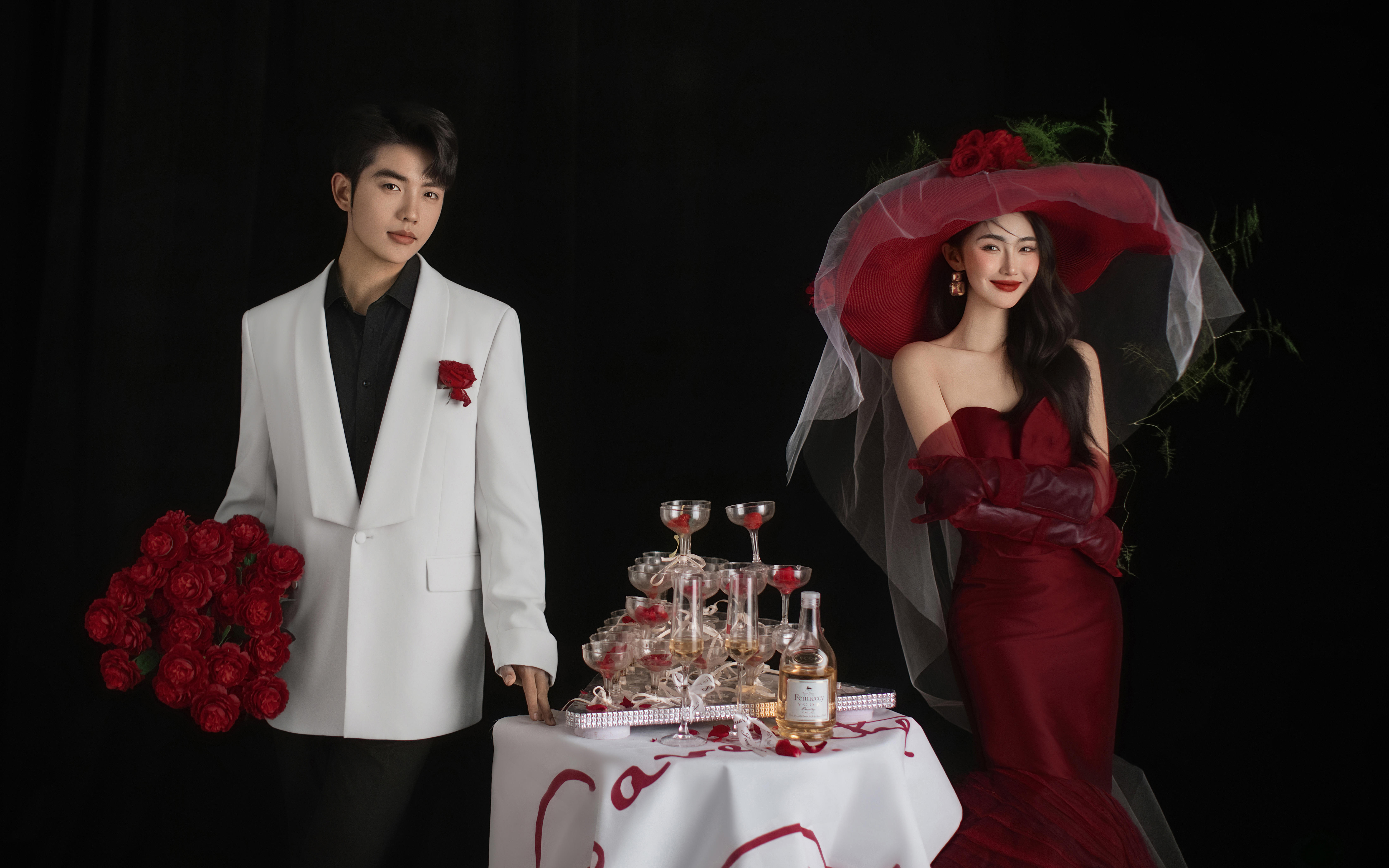 復(fù)古摩登婚紗照