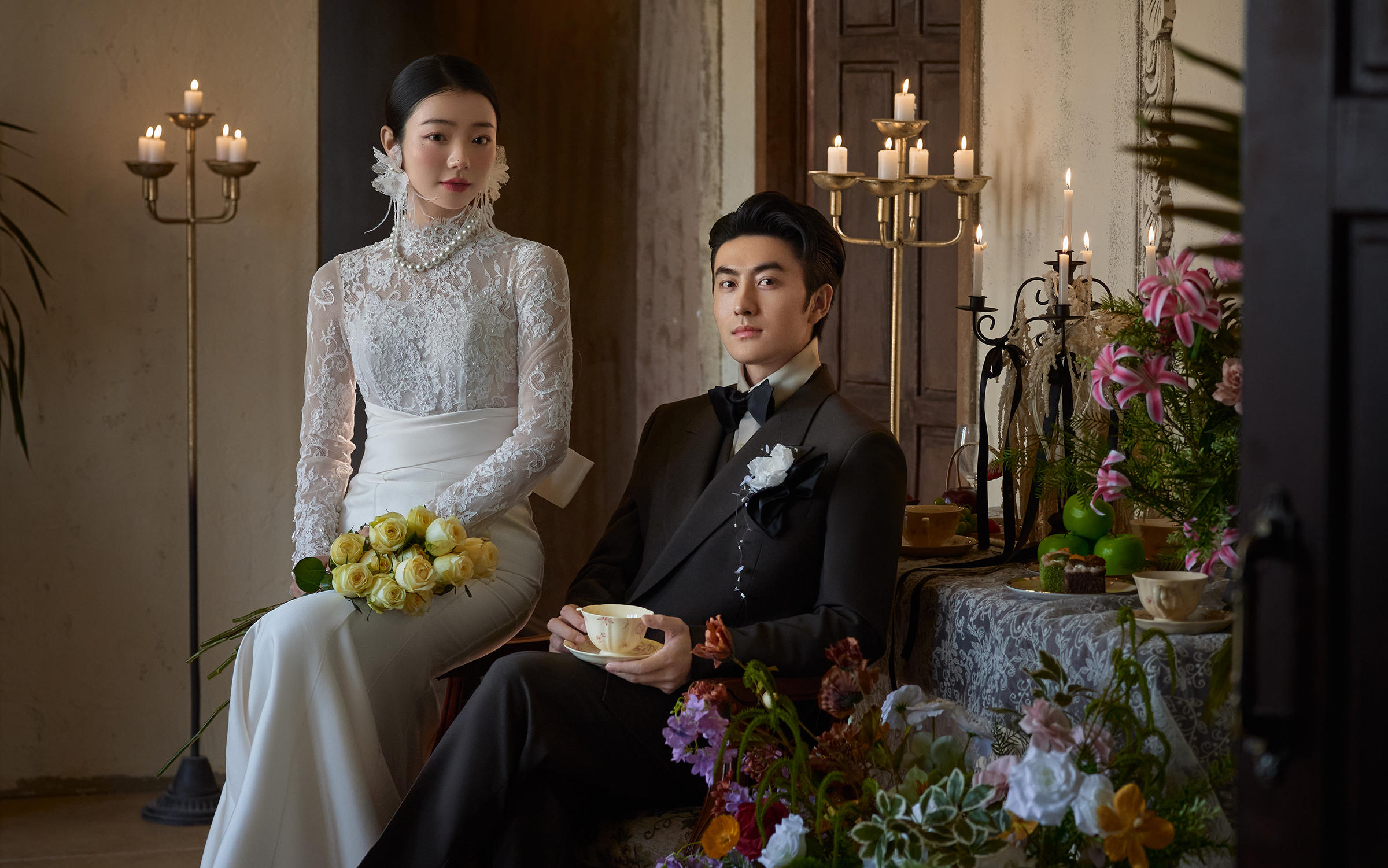 時光斑駁，襯你白紗無瑕