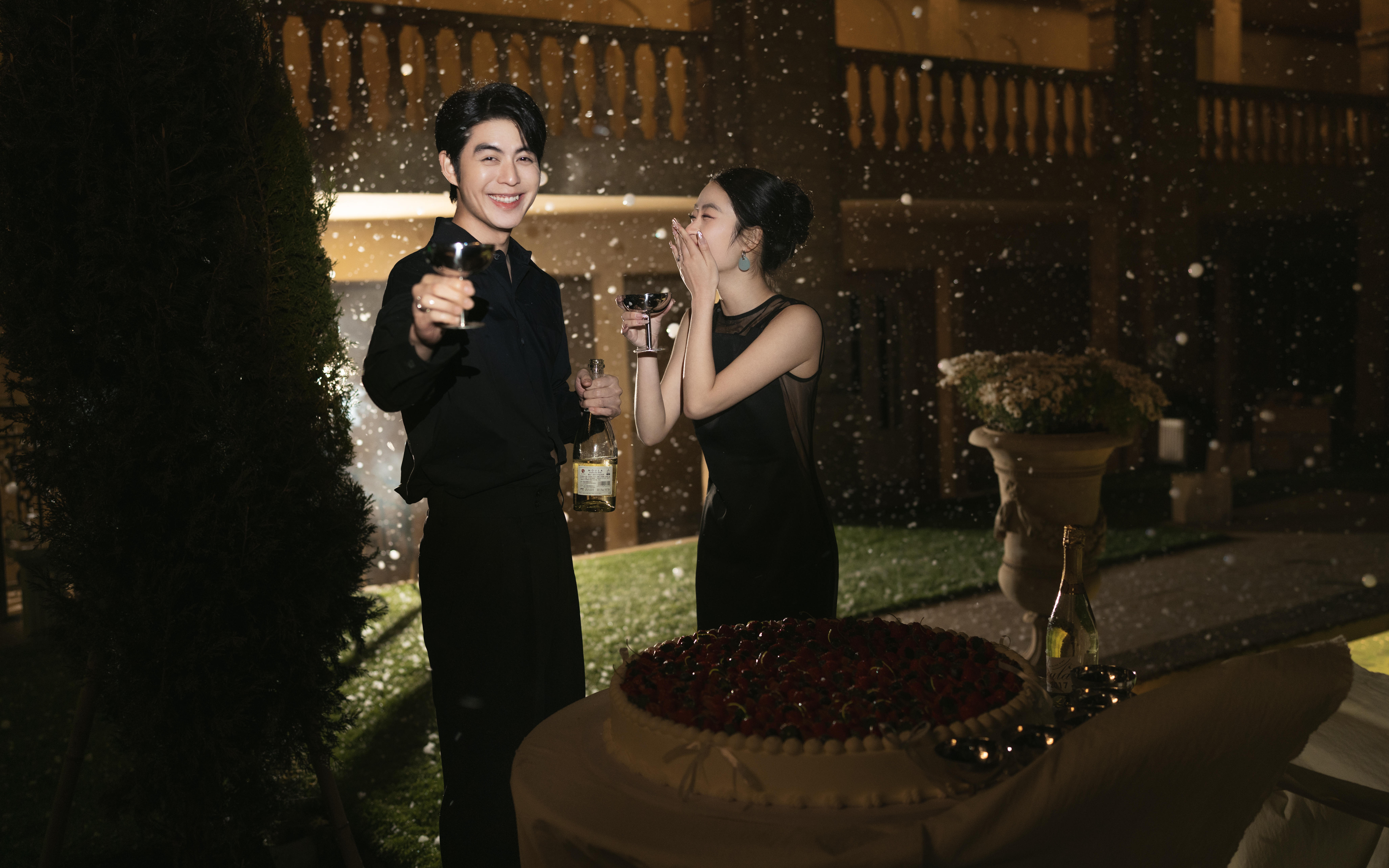 【法式印象】夜景婚纱照怎么美成这样！