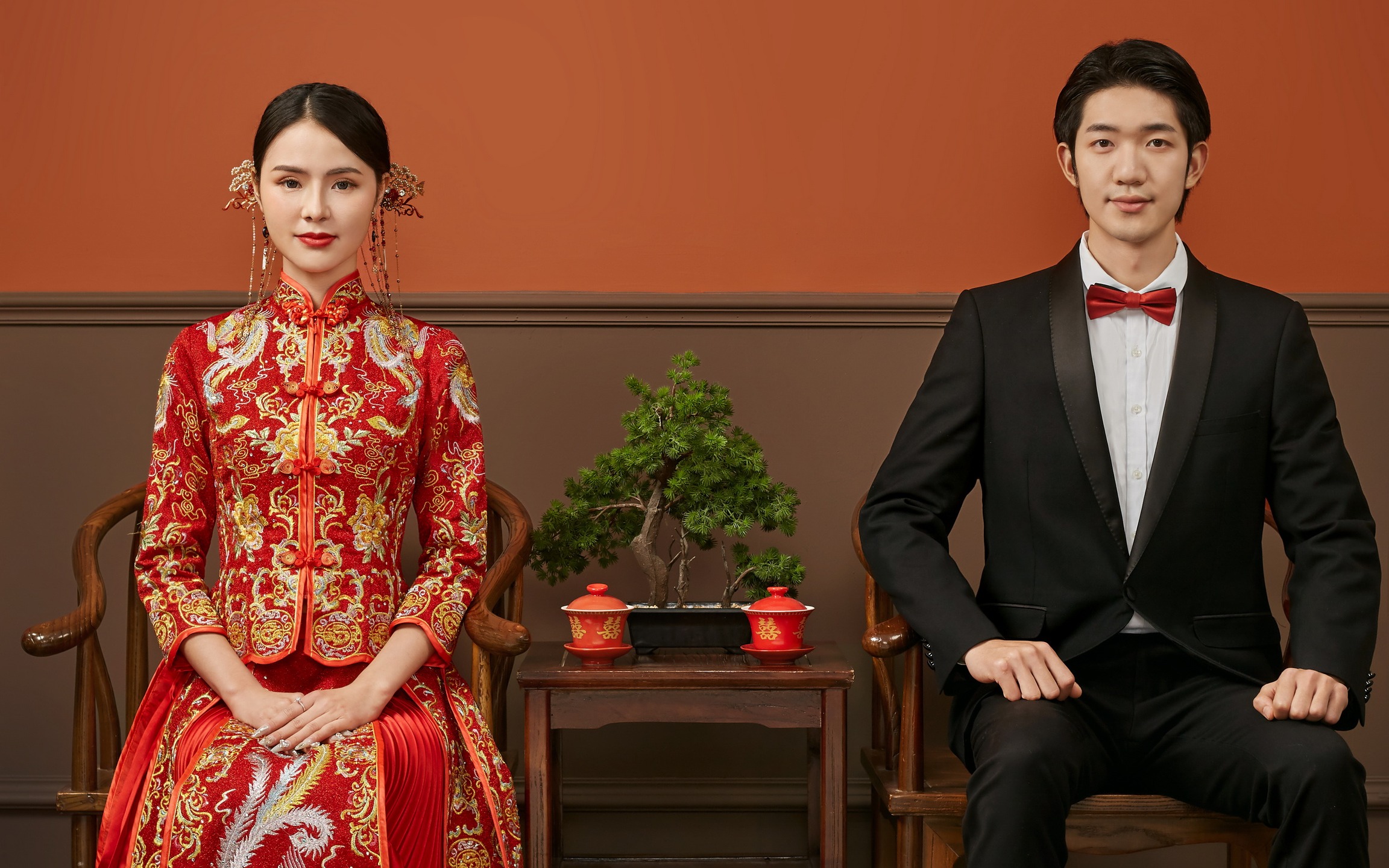 【伊蔓婚纱摄影】中式秀禾