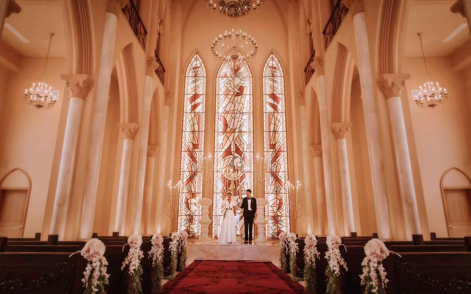 海花岛婚礼庄园——神圣殿堂婚礼