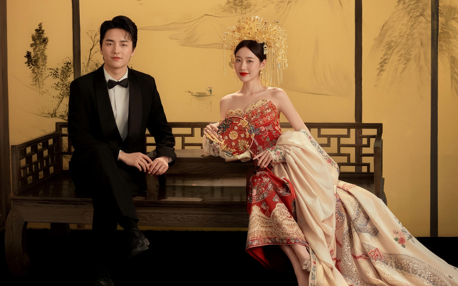 东方美学 | 中式婚纱照