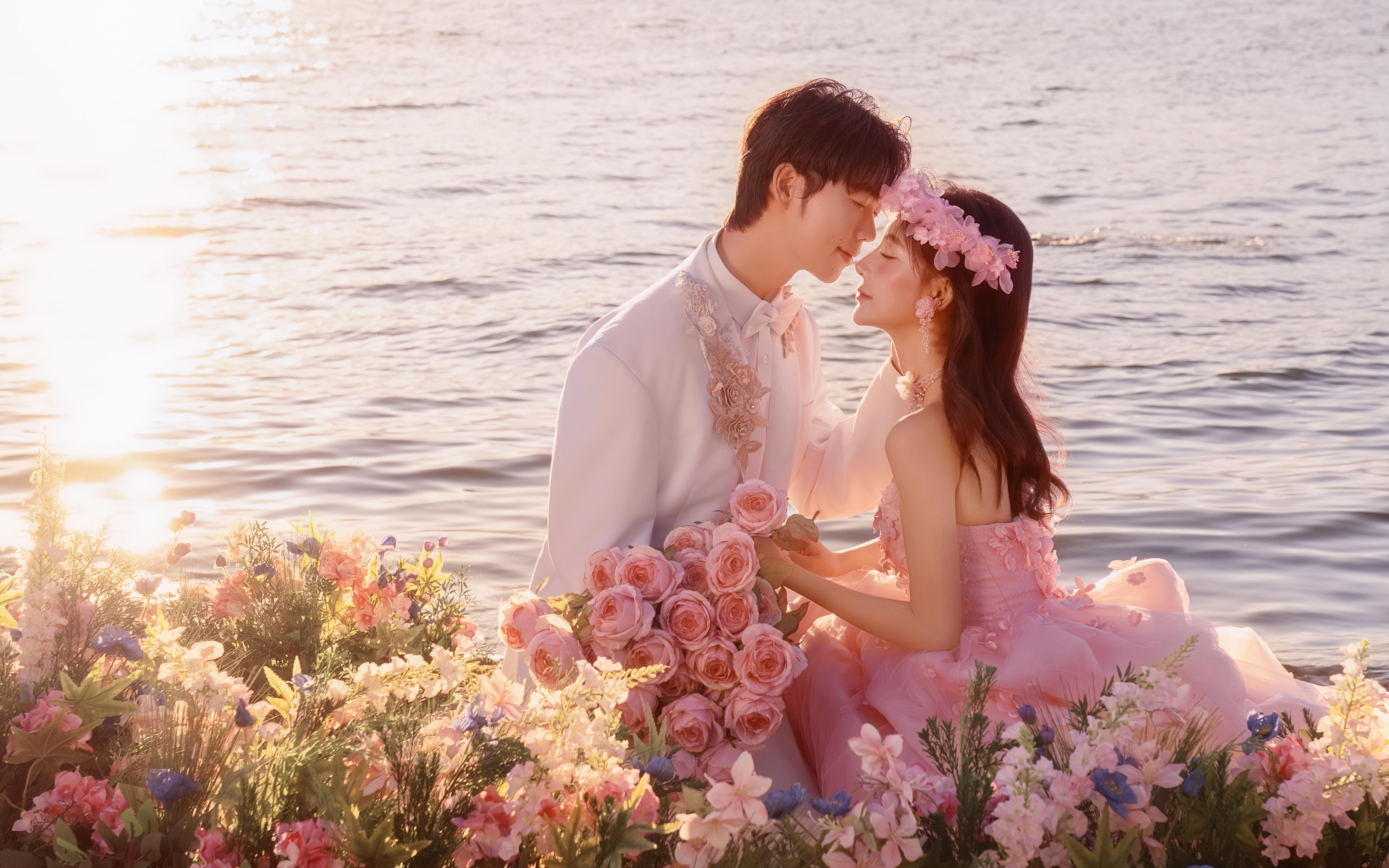 大理海边婚纱照｜美到窒息！氛围感拉满的神仙成片