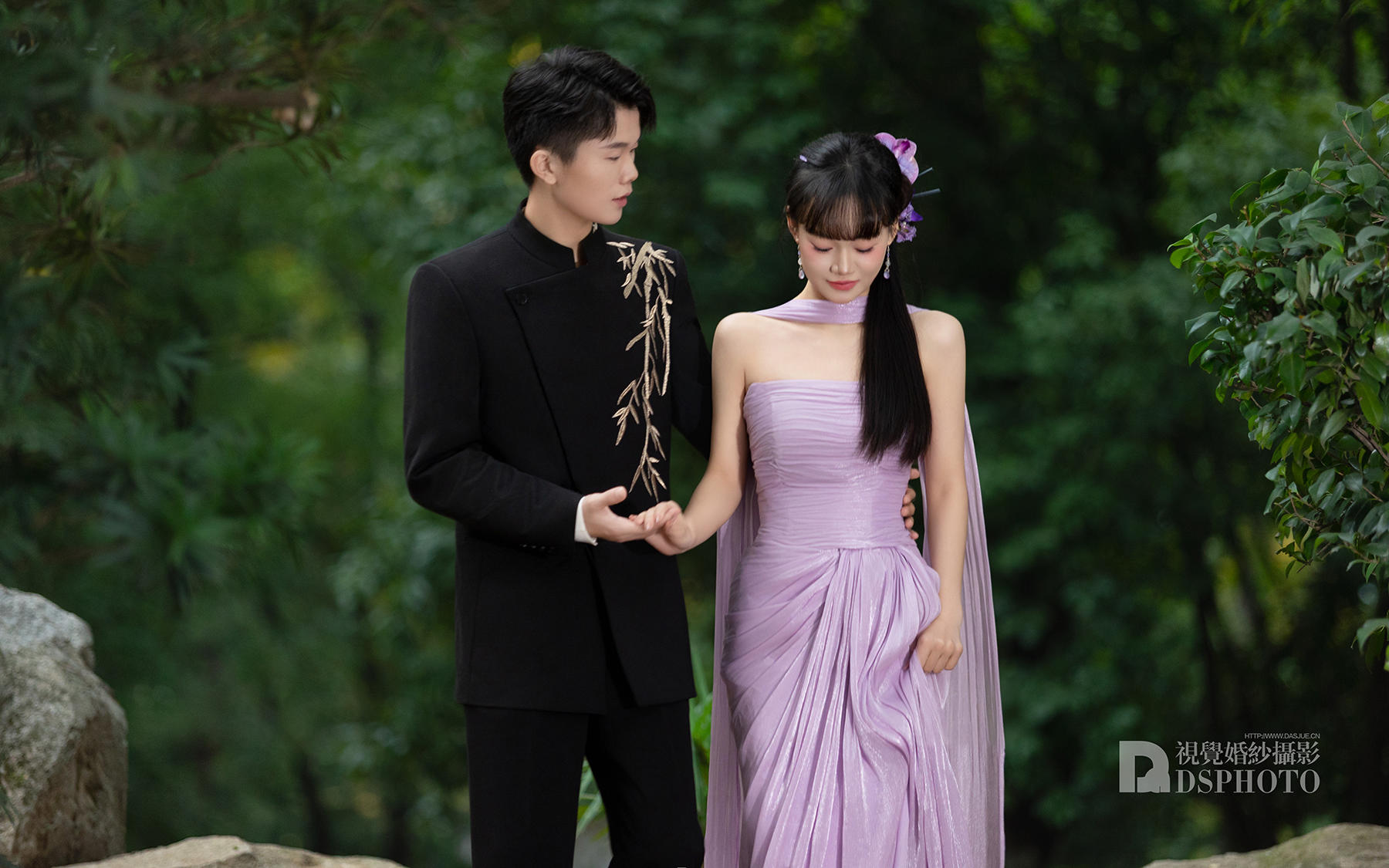 紫裳园林婚纱照｜新中式的浪漫，每一帧都美成诗画！