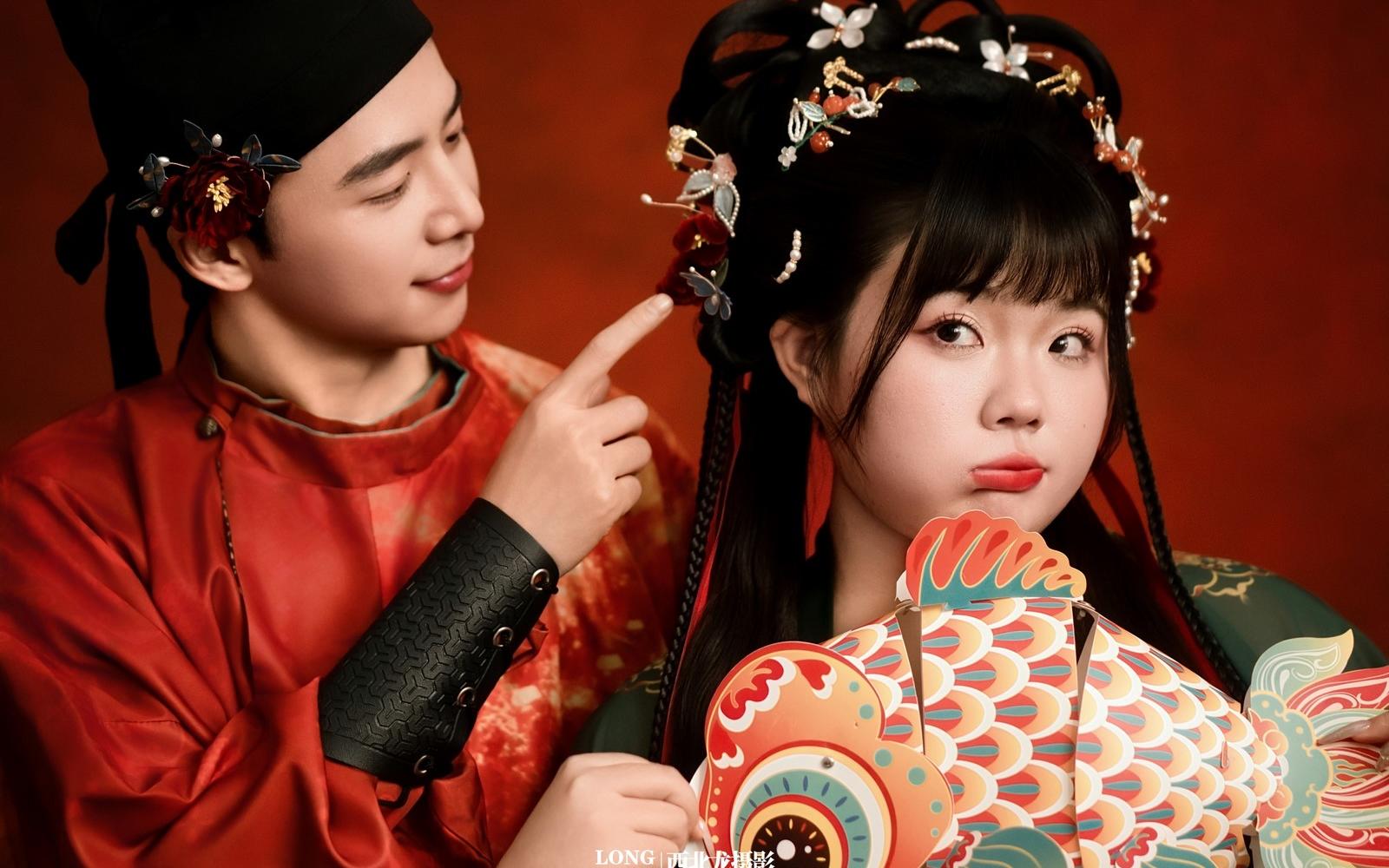 150斤女生都听我的！去拍新中式婚纱！