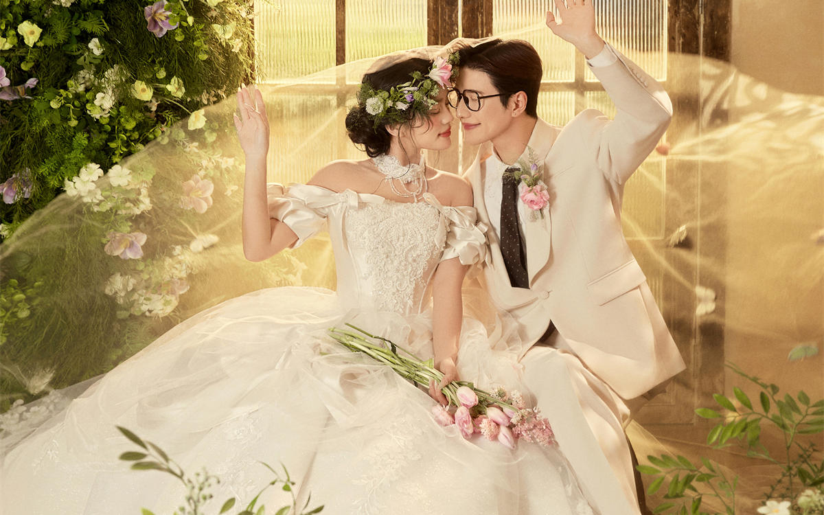 【D视觉摄影】把法式庄园的浪漫搬进婚纱照