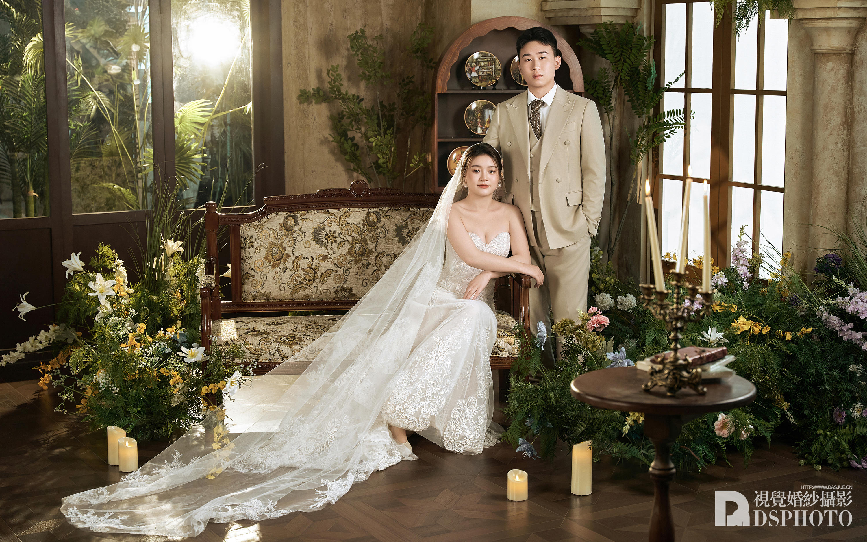 📣 快来看！网友安利的法式复古婚纱照，我拍完啦