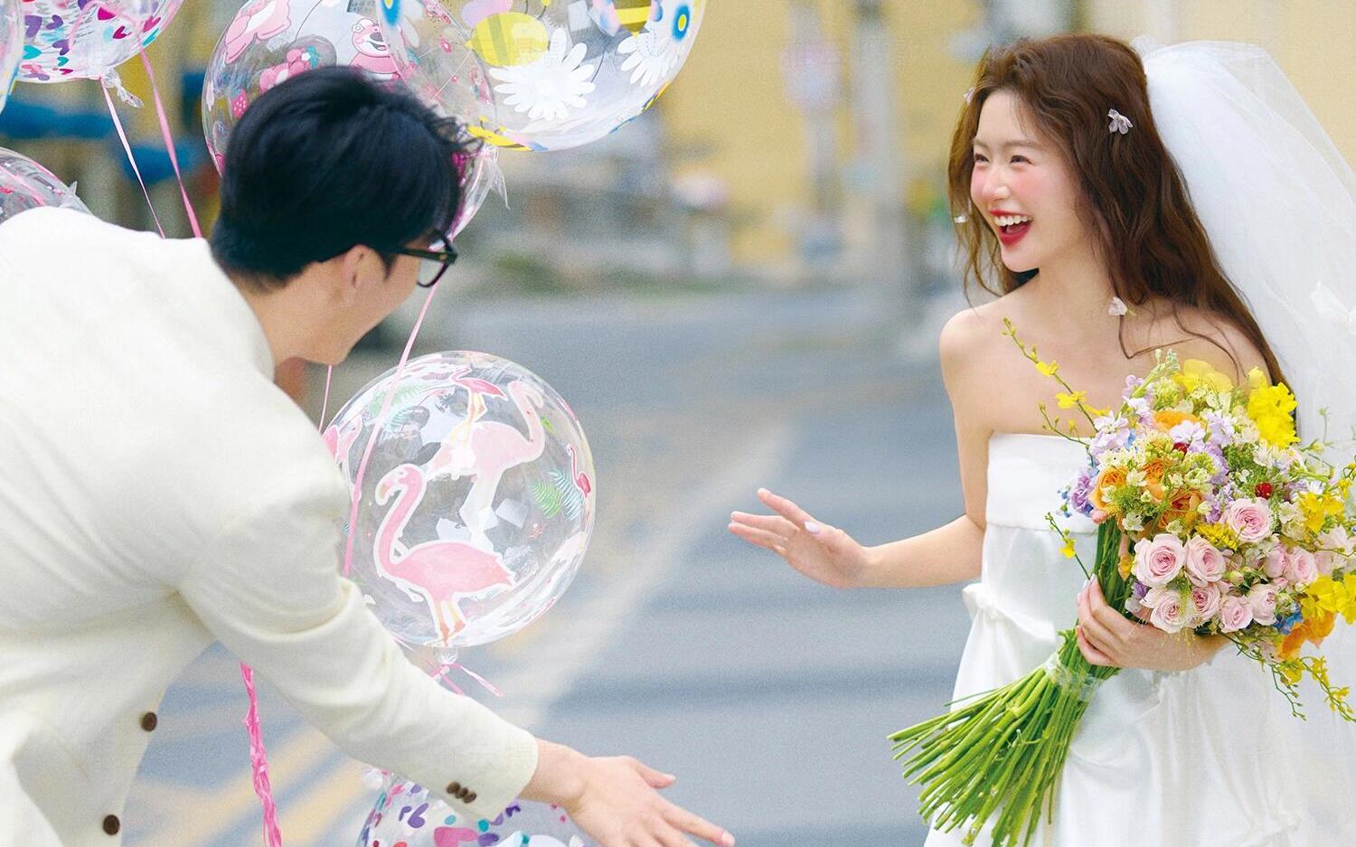 【超心水街拍婚紗照】