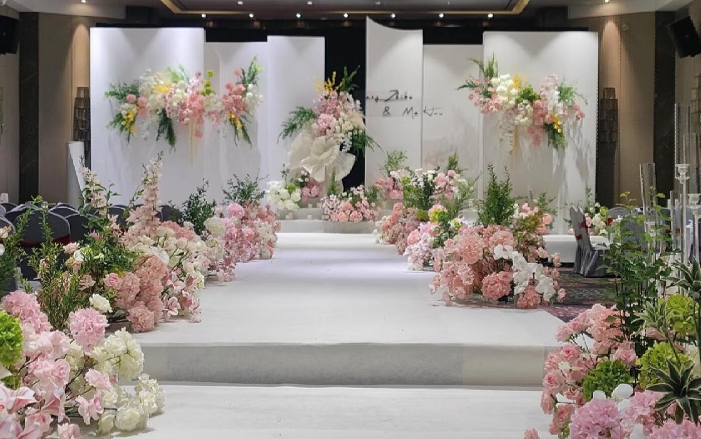 简约韩系婚礼现场