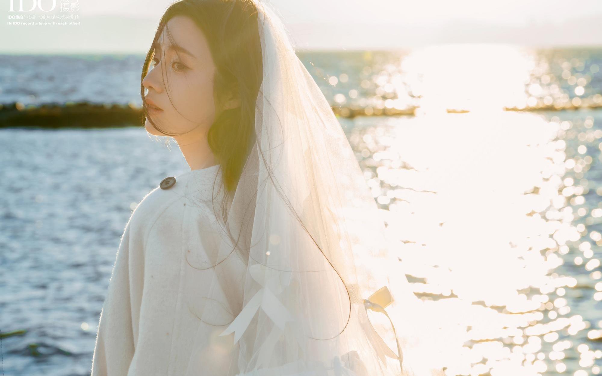 海景氛围感婚纱照