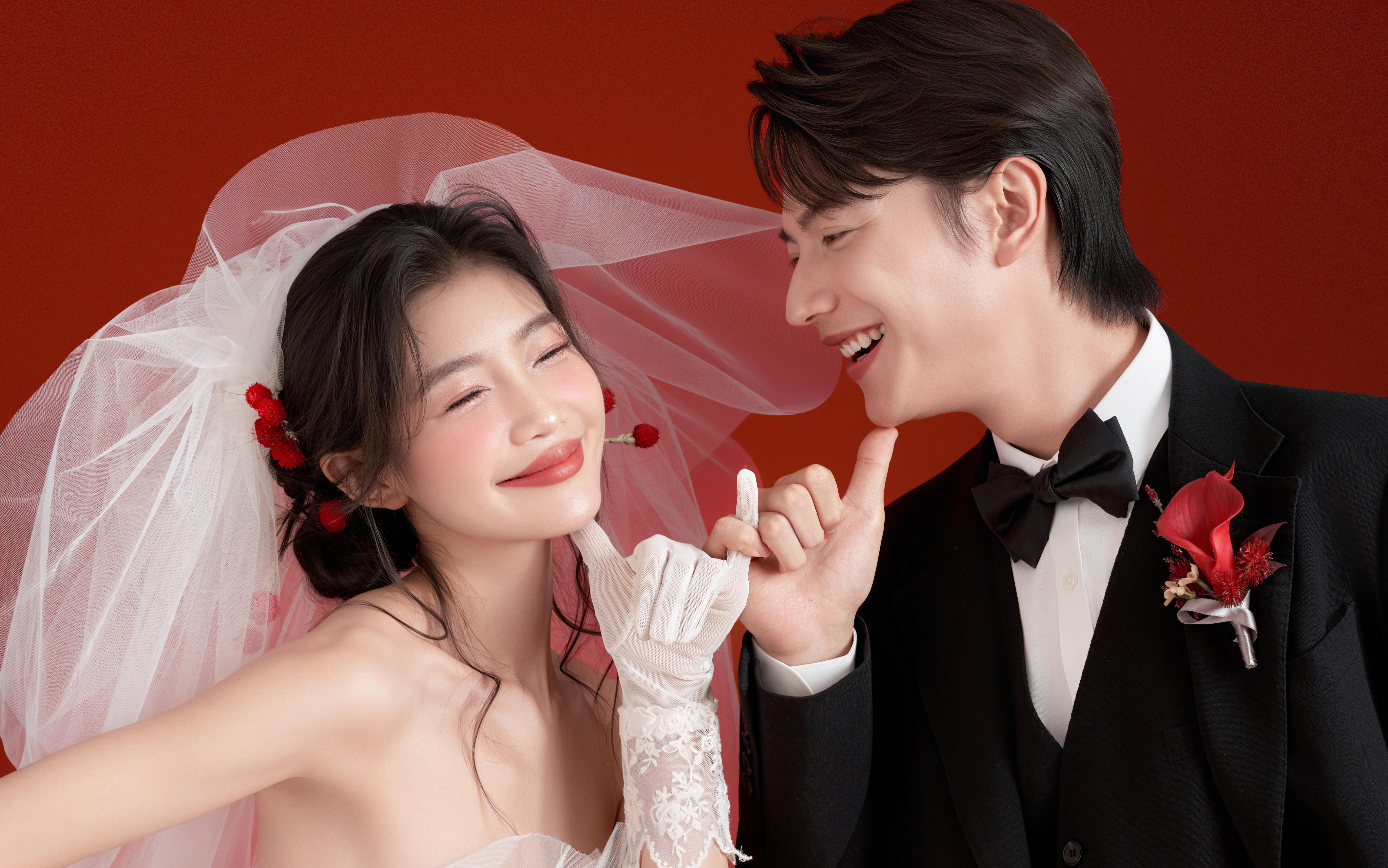 喜嫁风才是中式婚纱照的正确打开方式啊！