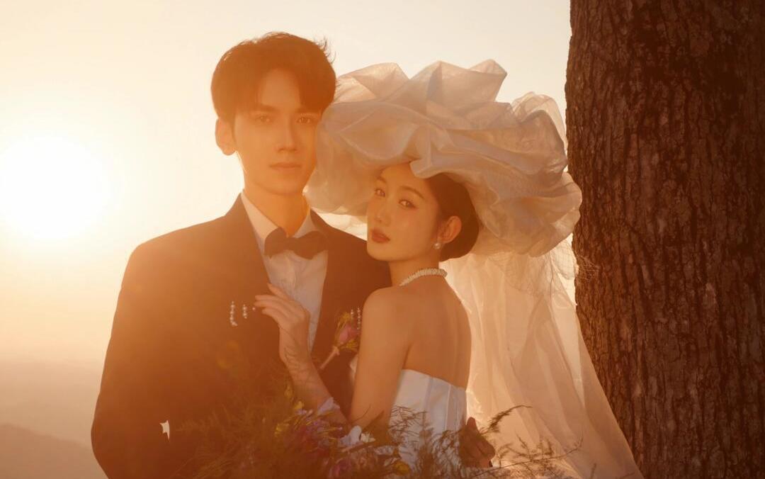 浪漫夕陽(yáng)婚紗照 是你想要的感覺(jué)嗎