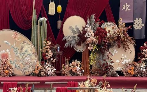 春日户外中式婚礼｜把传统浪漫刻进时光里