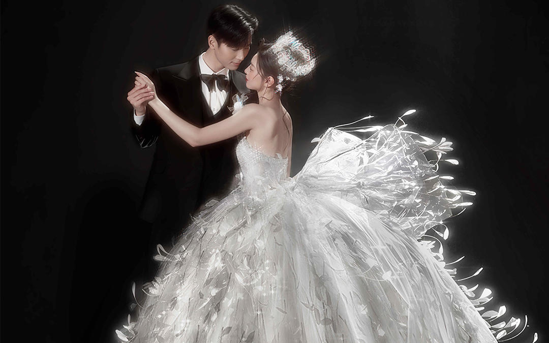 【西北龙摄影】自带星光的天使婚纱照