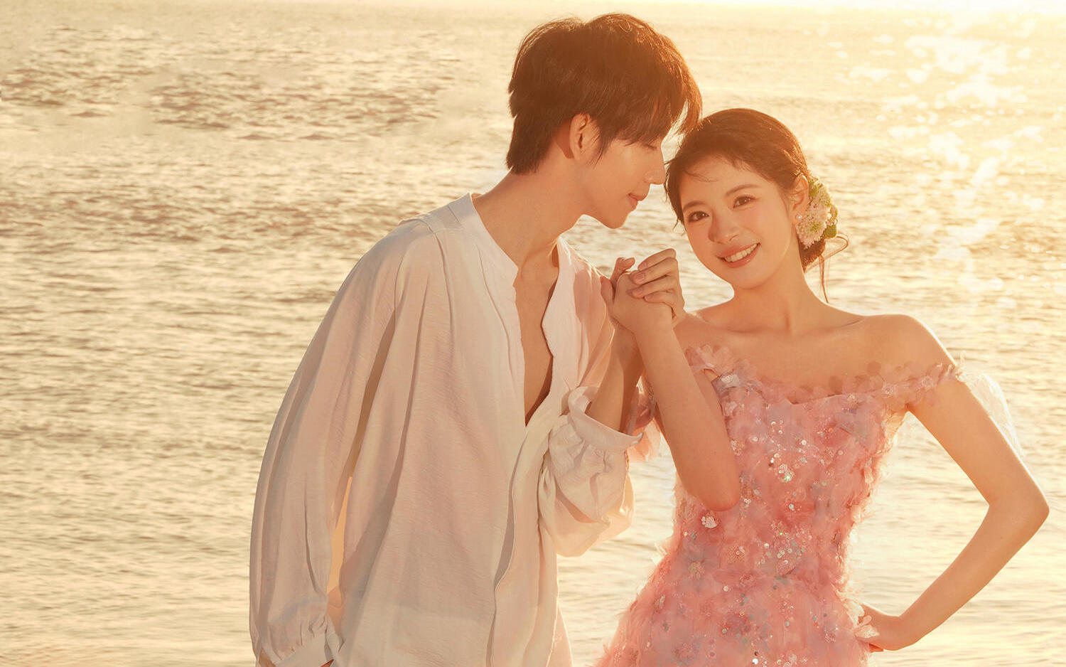 落日氛围感江边夕阳婚纱照🧡长沙婚纱照