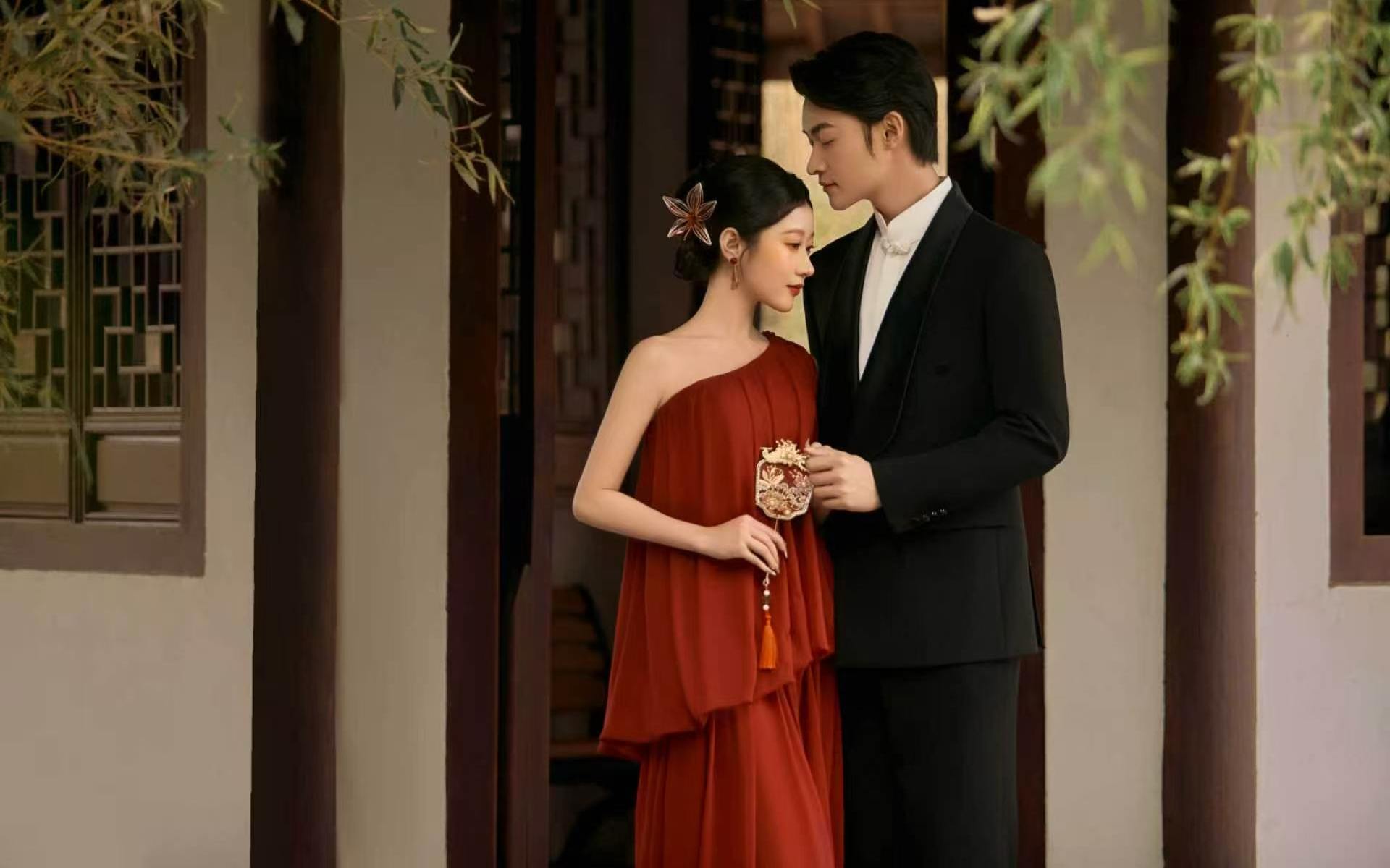 苏禾摄影 |红纱幔