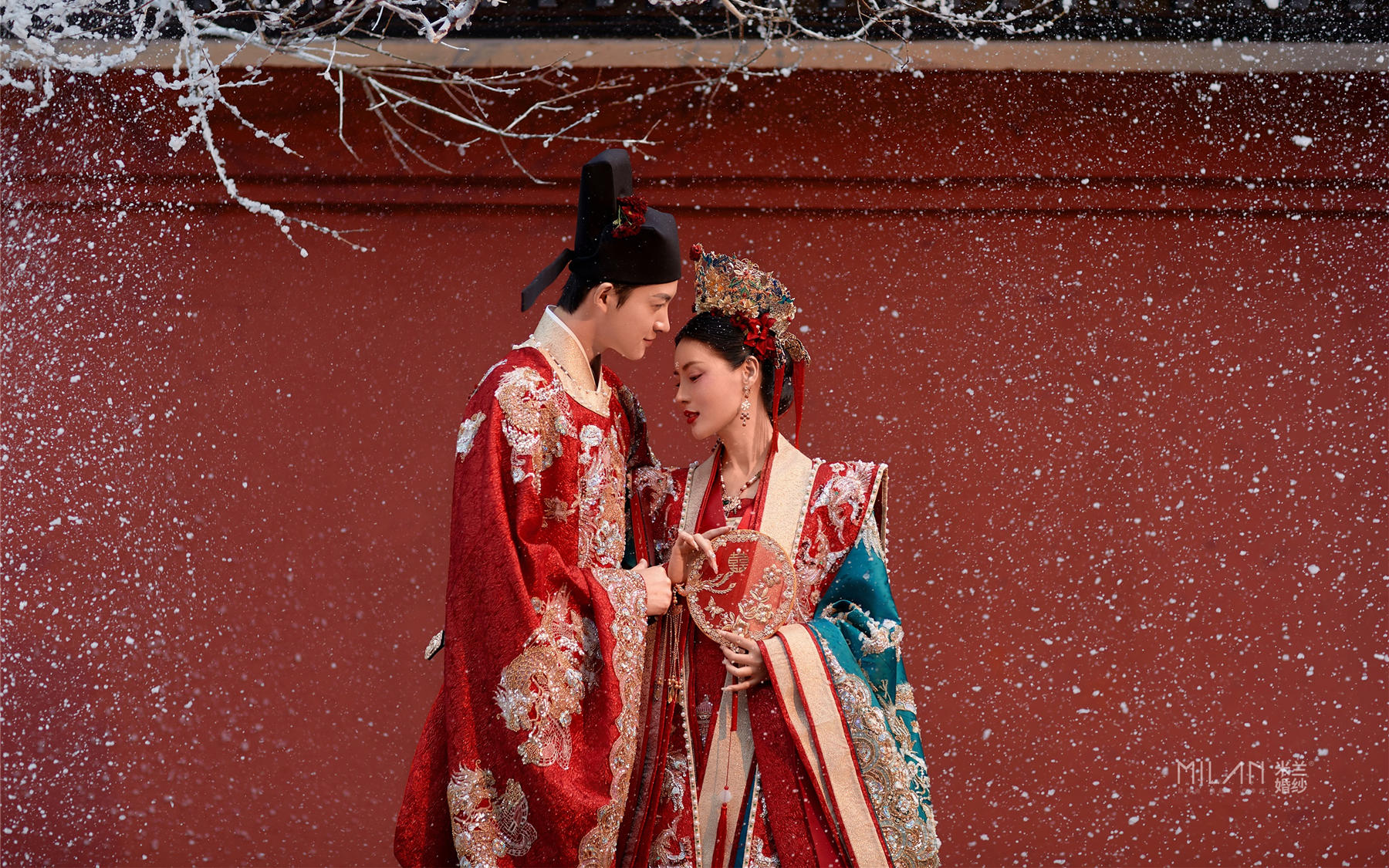 誰(shuí)能拒絕一套充滿文化感的宋制婚紗照?。? style=