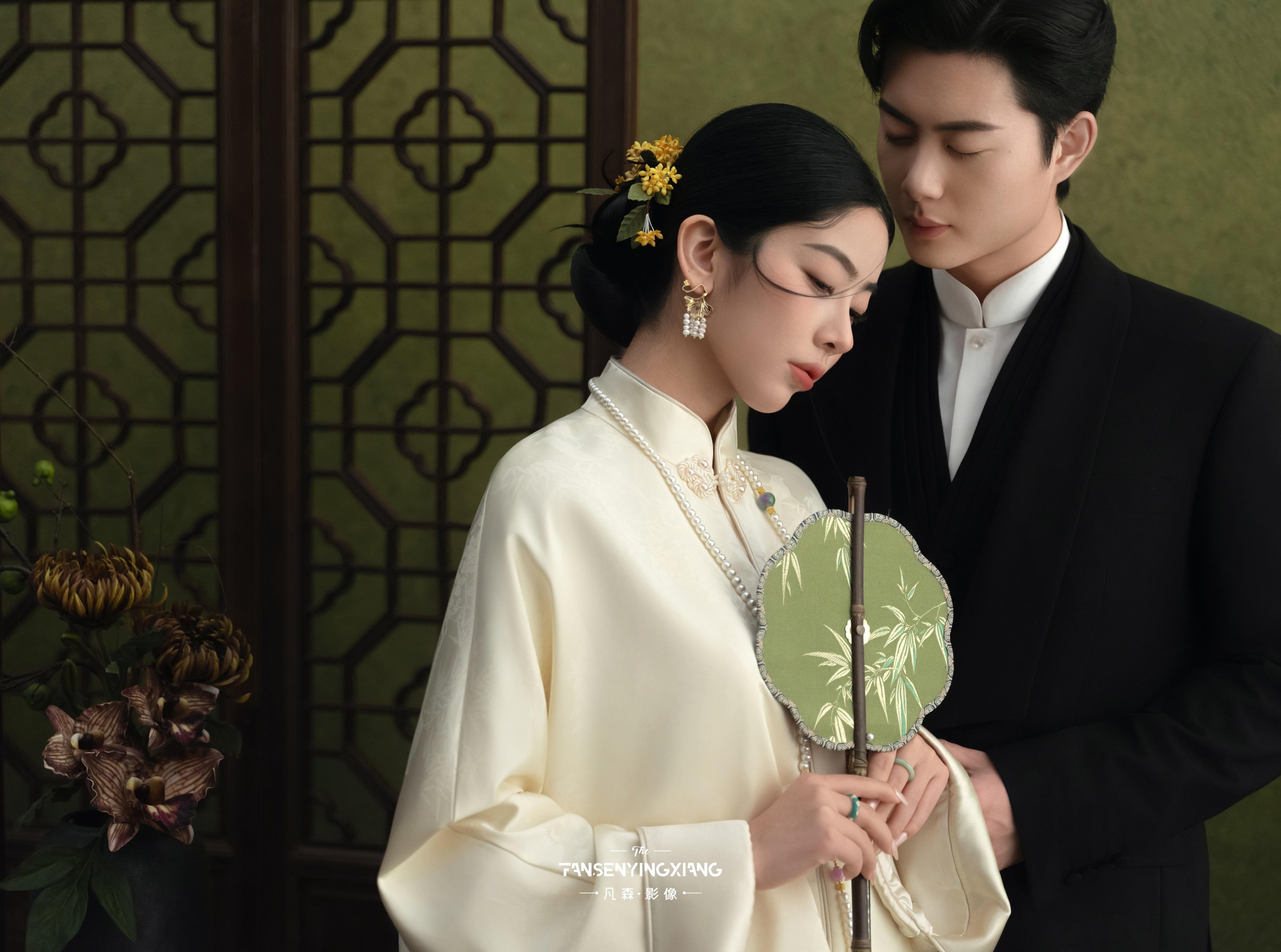 重温旧时光的浪漫，复古婚纱照