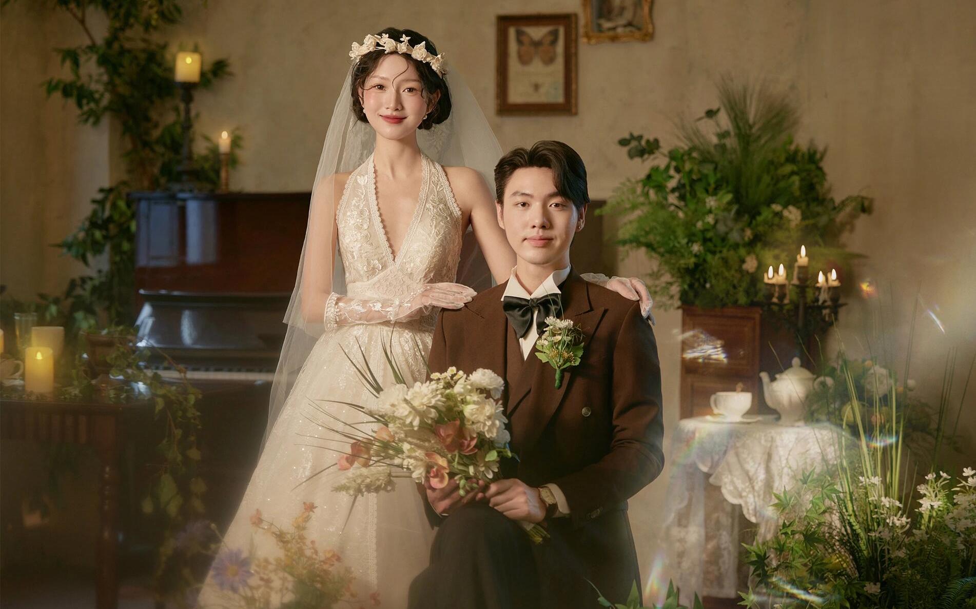 【小众法式】法式复古婚纱照建议姐妹们放心冲