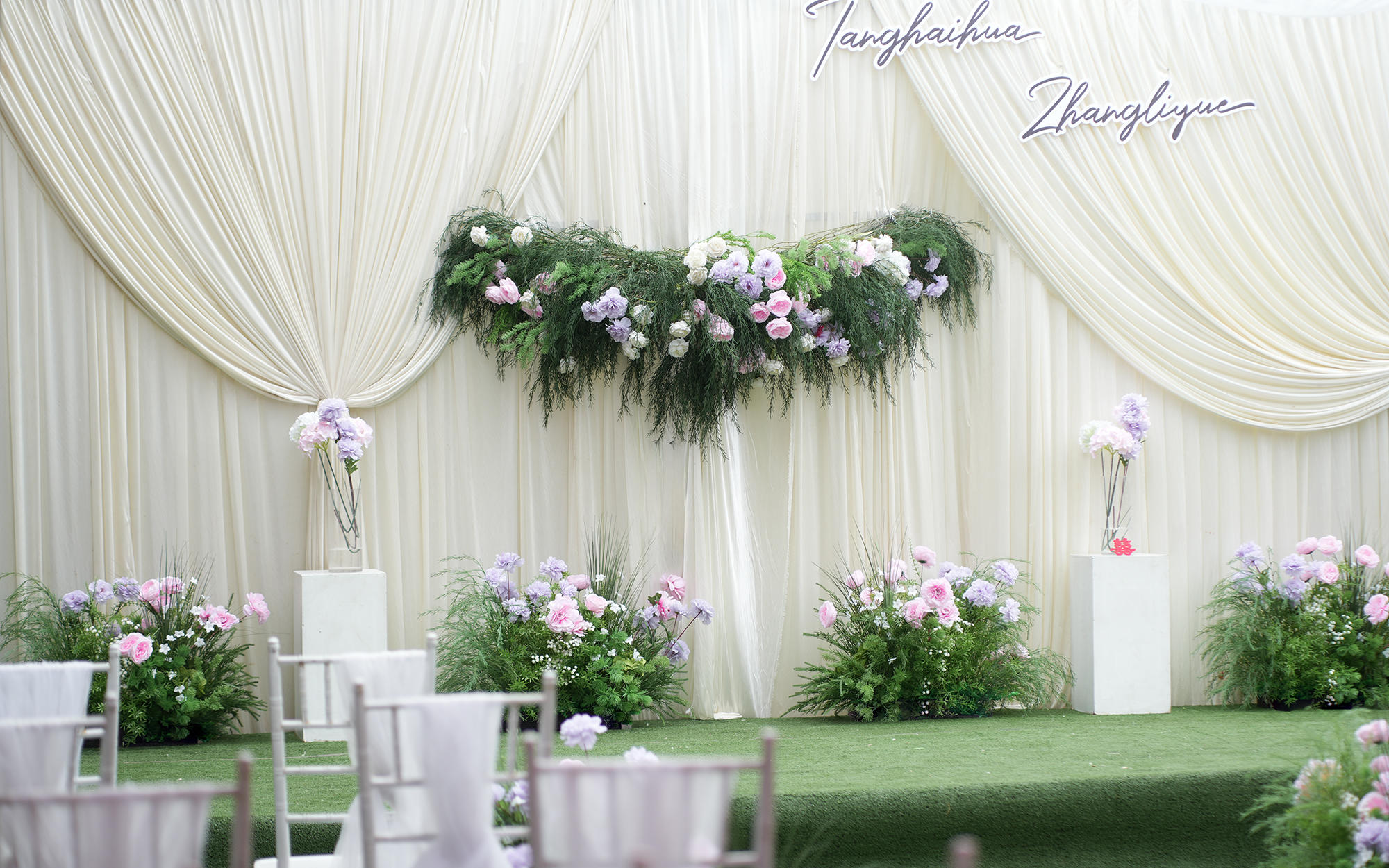 武勝樂善鎮(zhèn)農(nóng)村自然風婚禮