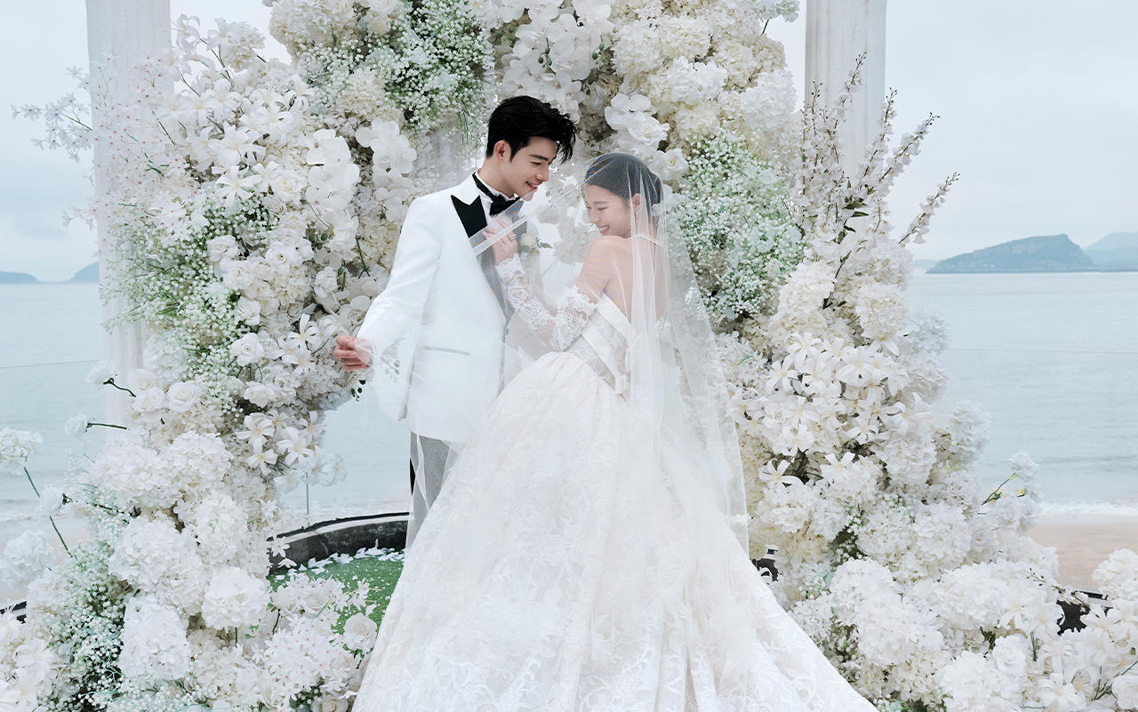 是我梦中的婚礼❤️用婚纱照记录爱的瞬间