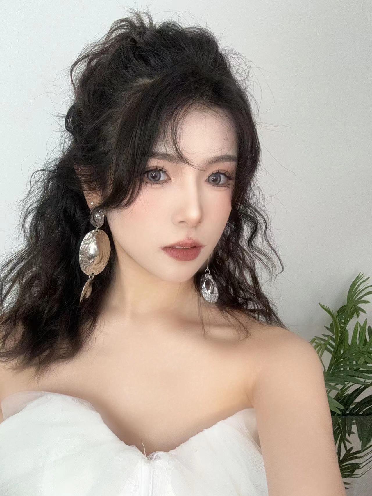妆前妆后对比