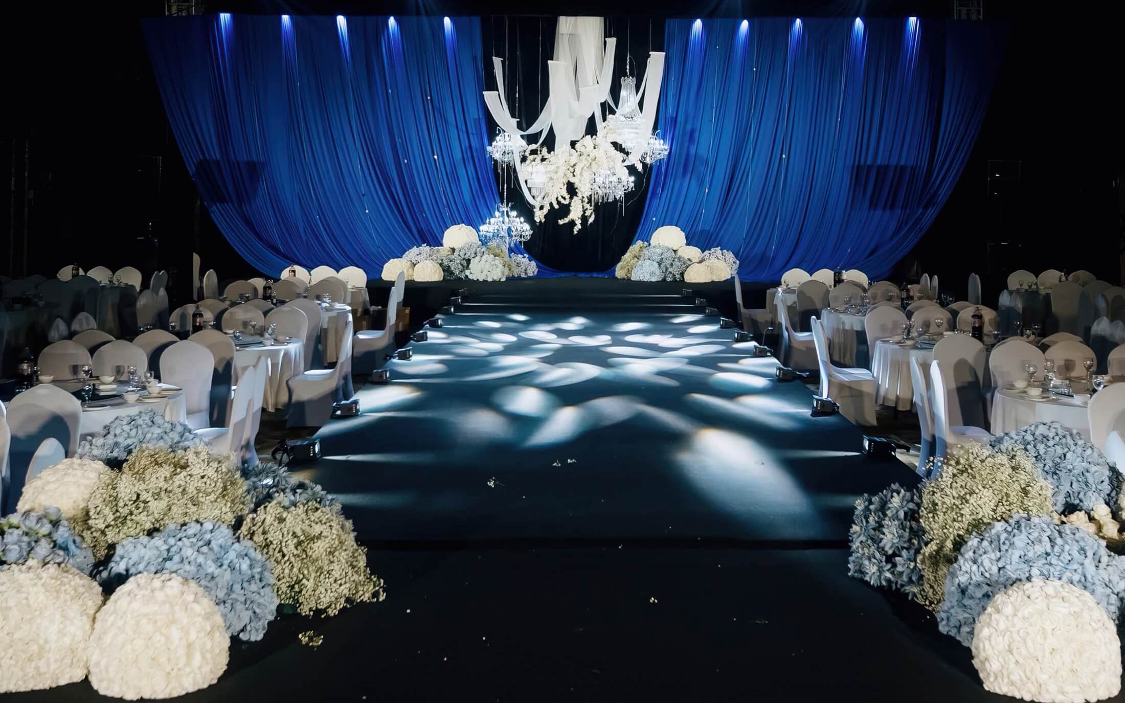 【金典幸福】『小众克莱因蓝布幔婚礼』