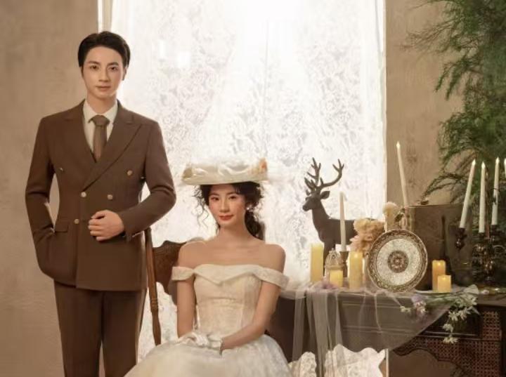 復(fù)古婚紗照