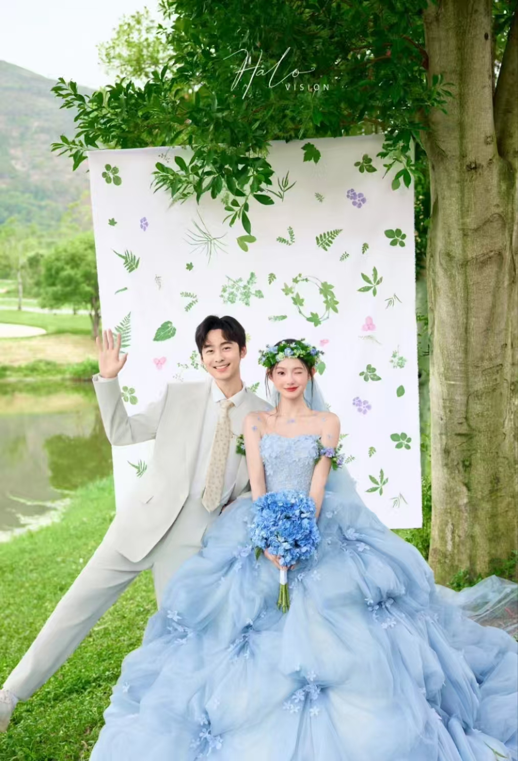 「高端定制」场景风格任选+ 私人原创定制婚纱照