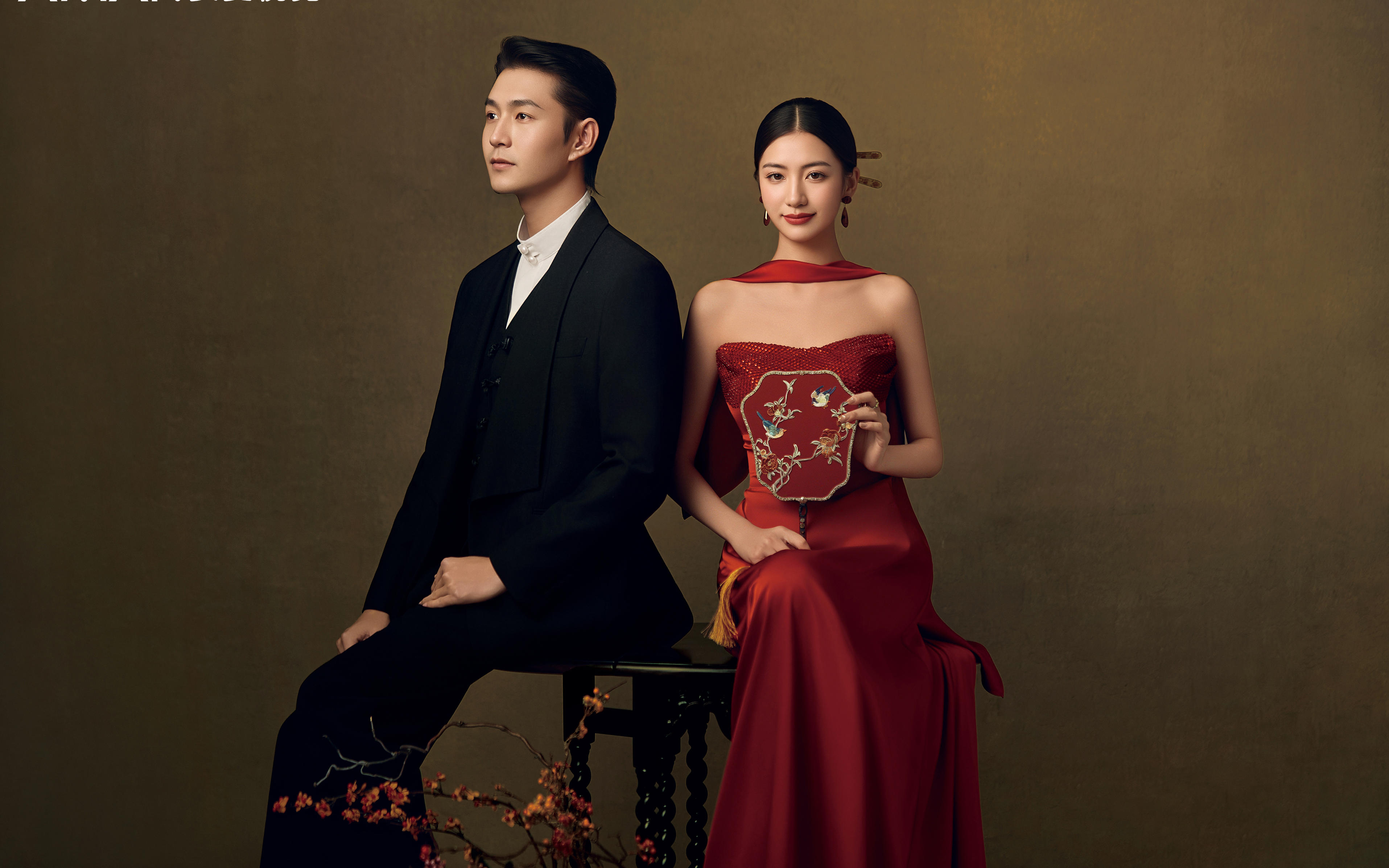 中國紅!富貴千金感新中式婚紗照!