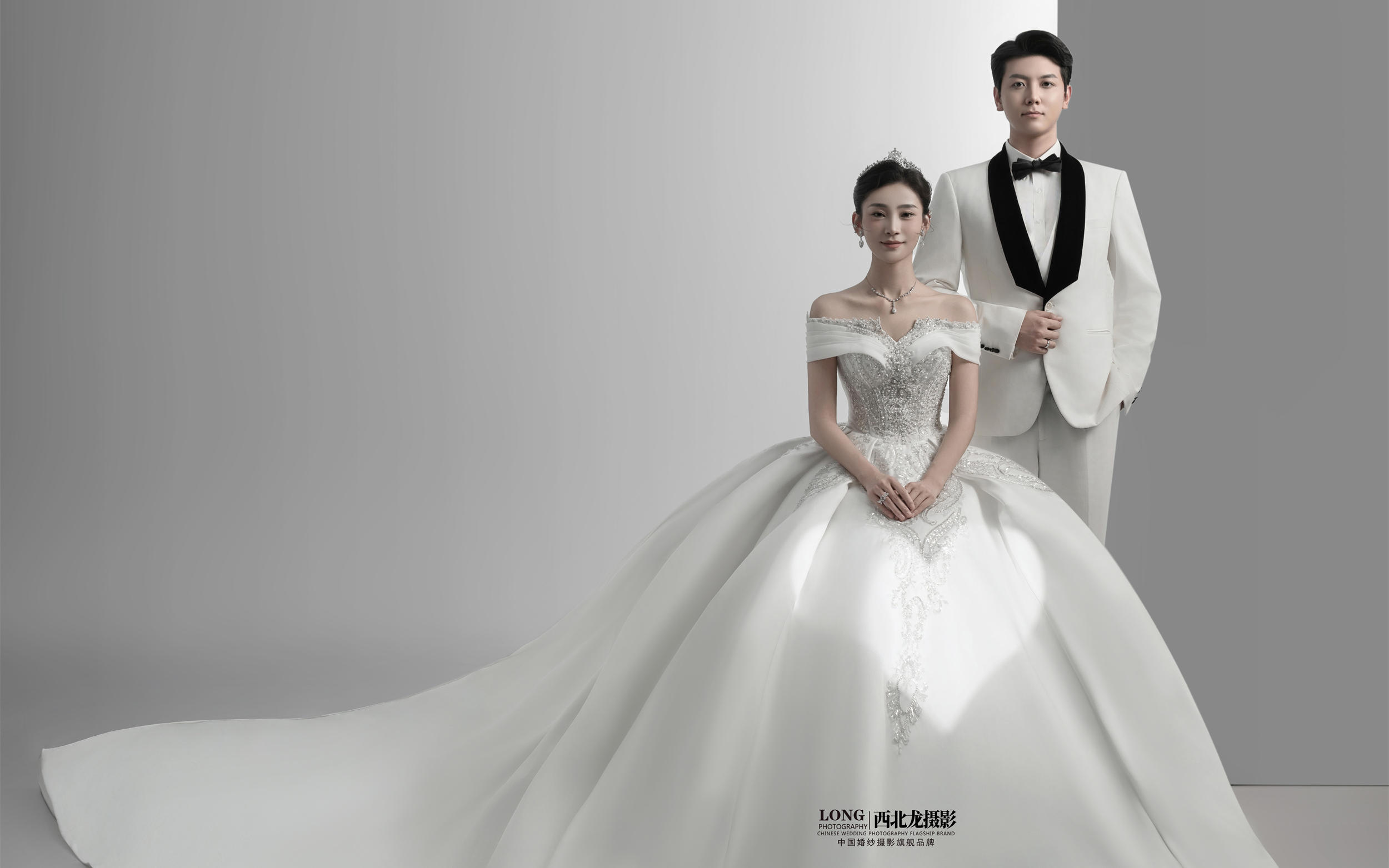 果然還是得緞面主紗婚紗照??幸福感滿滿