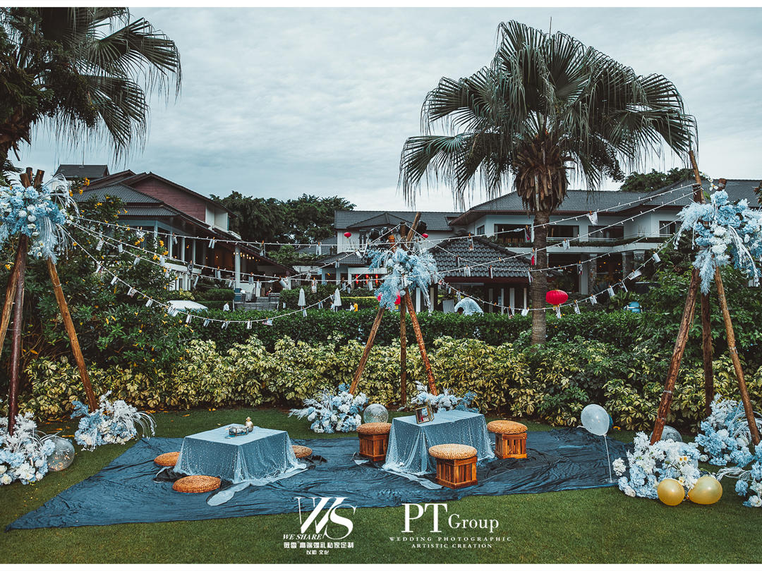 【薇雪婚礼】户外浪漫星空主题婚礼party