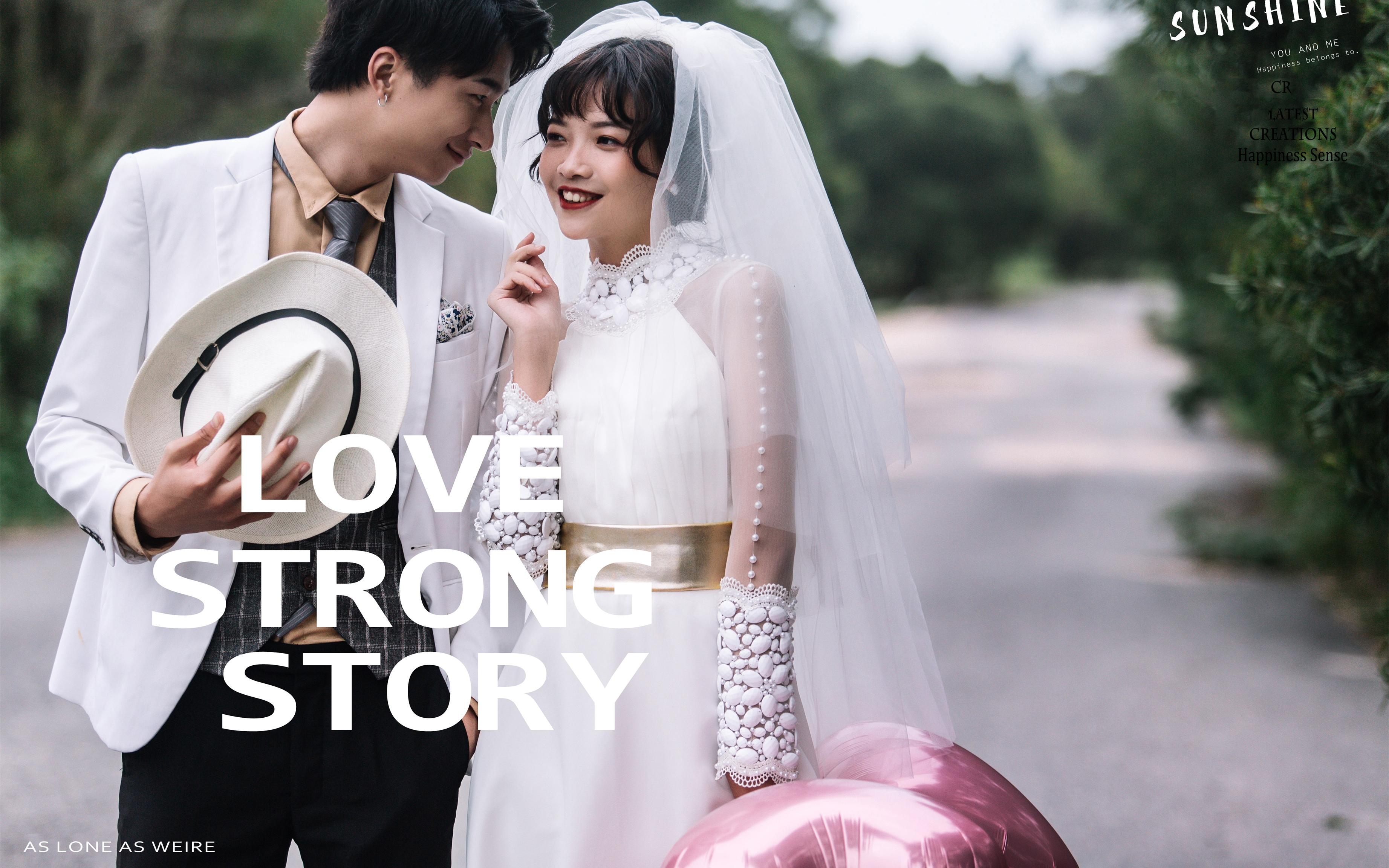 4月客样 #光影定制，丨婚纱欣赏