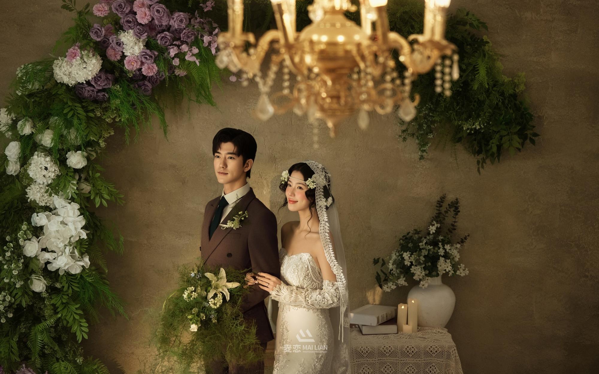 氛圍感的神??南法復(fù)古風(fēng)婚紗照心動(dòng)一萬次