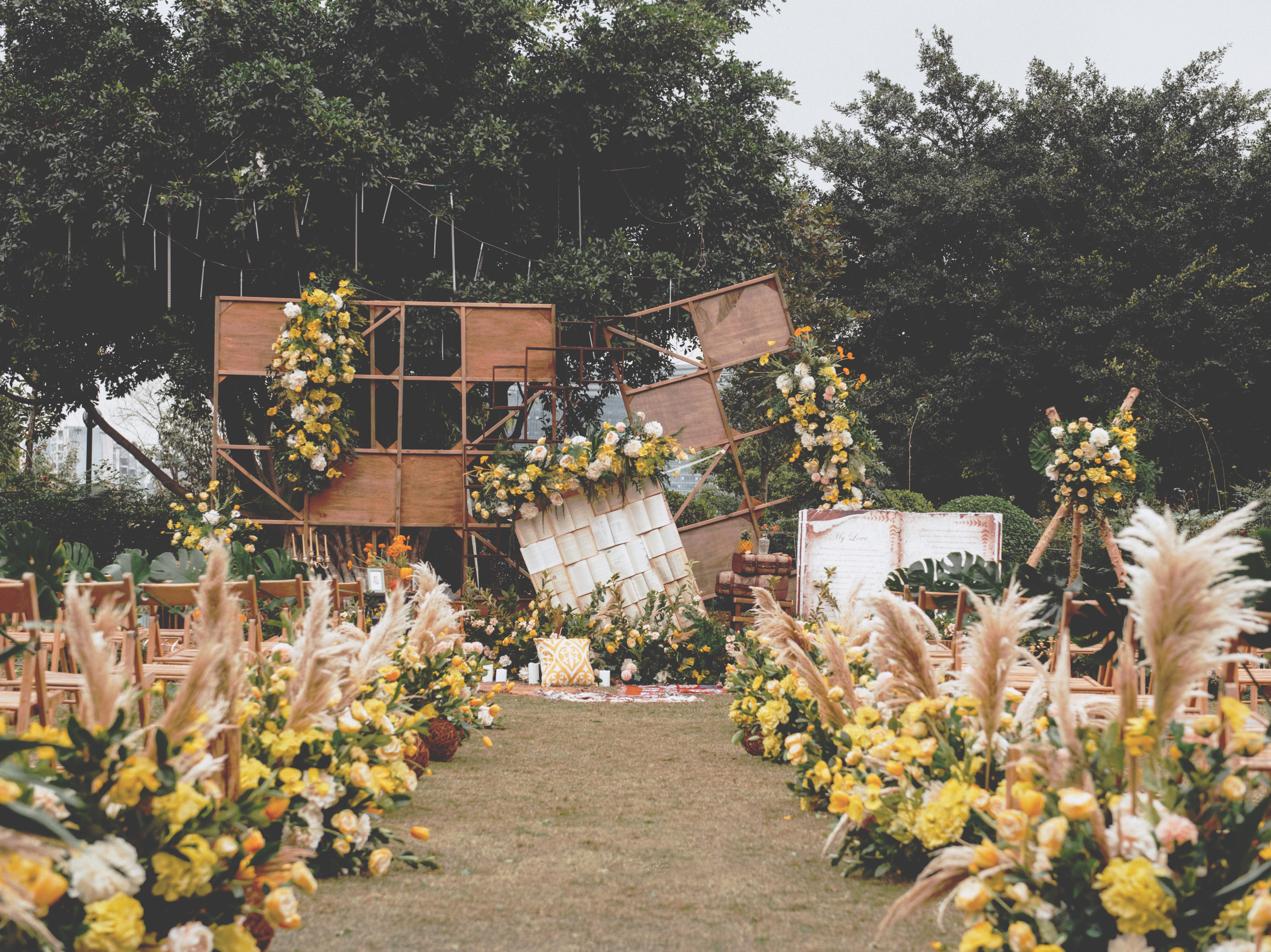 【户外婚礼】领取你的专属布置