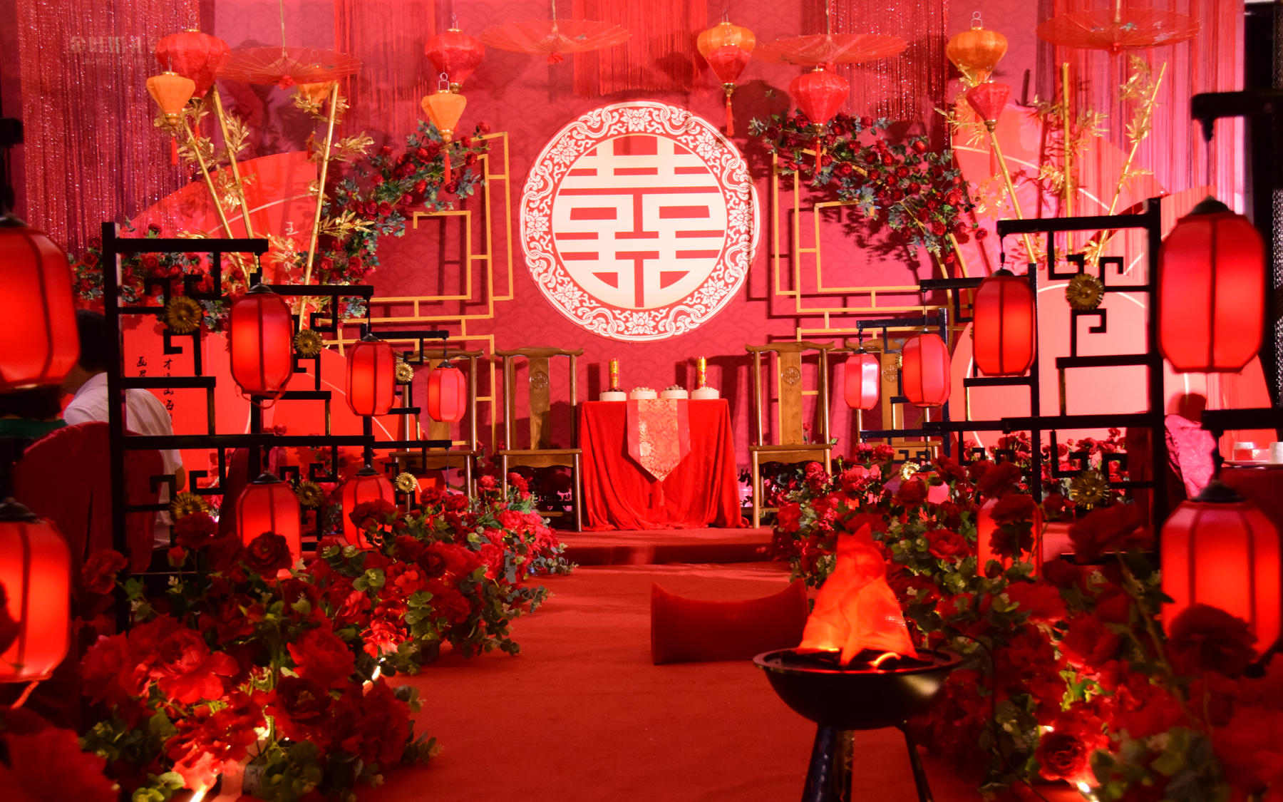 【金叶婚礼策划】王李联姻 中式婚礼