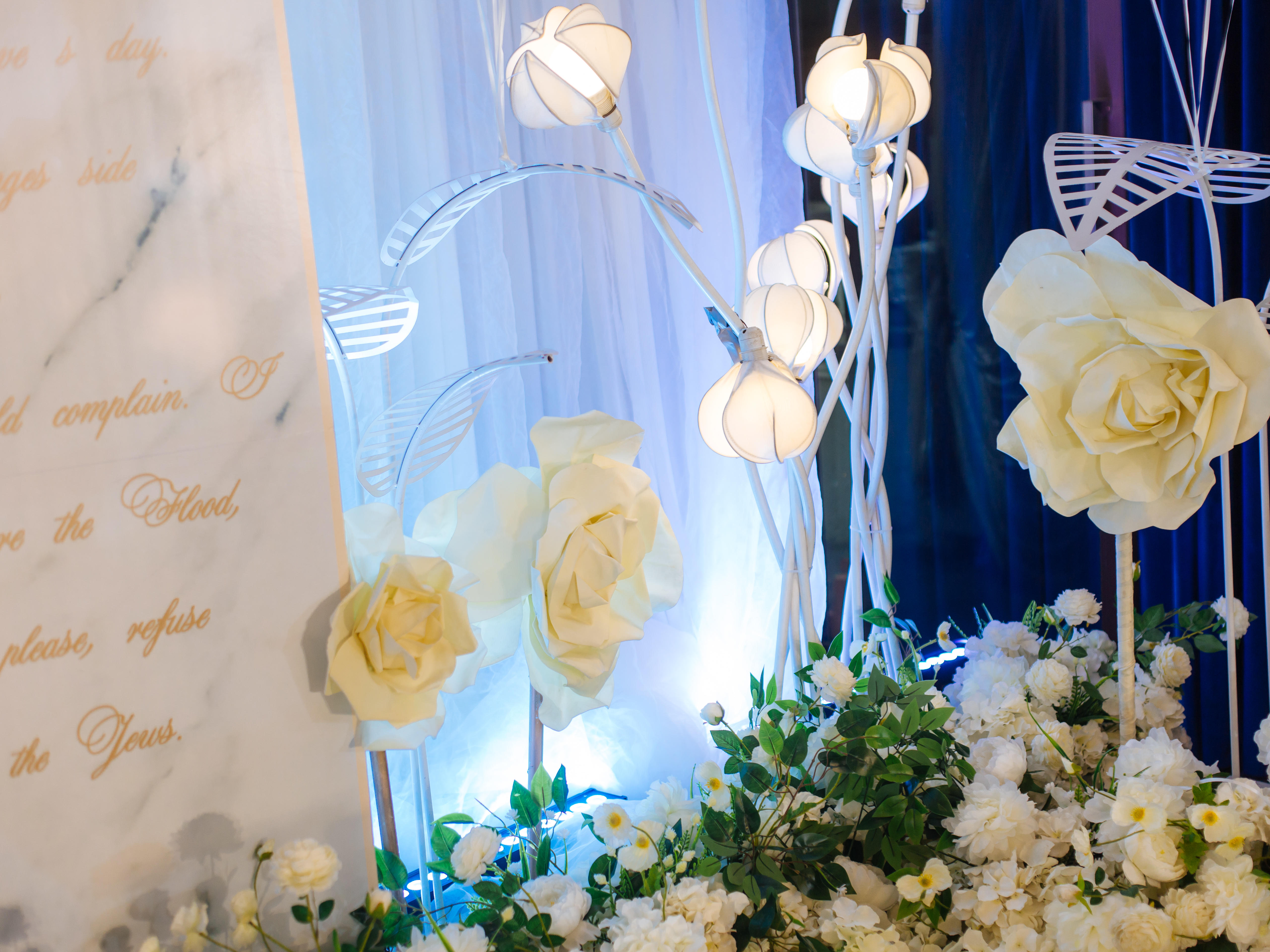 美乐婚礼《白绿清新西式婚礼》