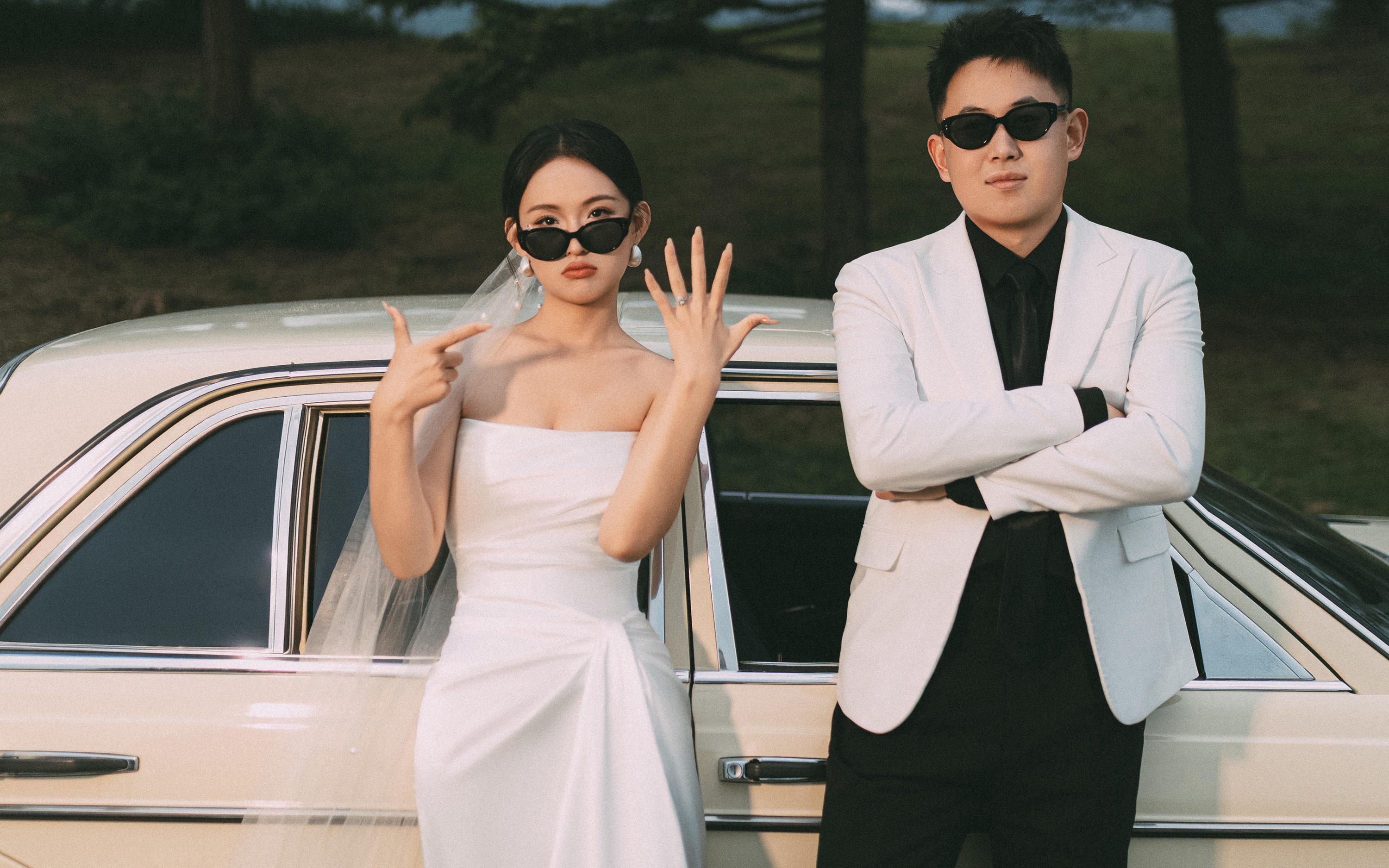 电影镜头🎥小众又高级的森系电影感婚纱照 🌿 