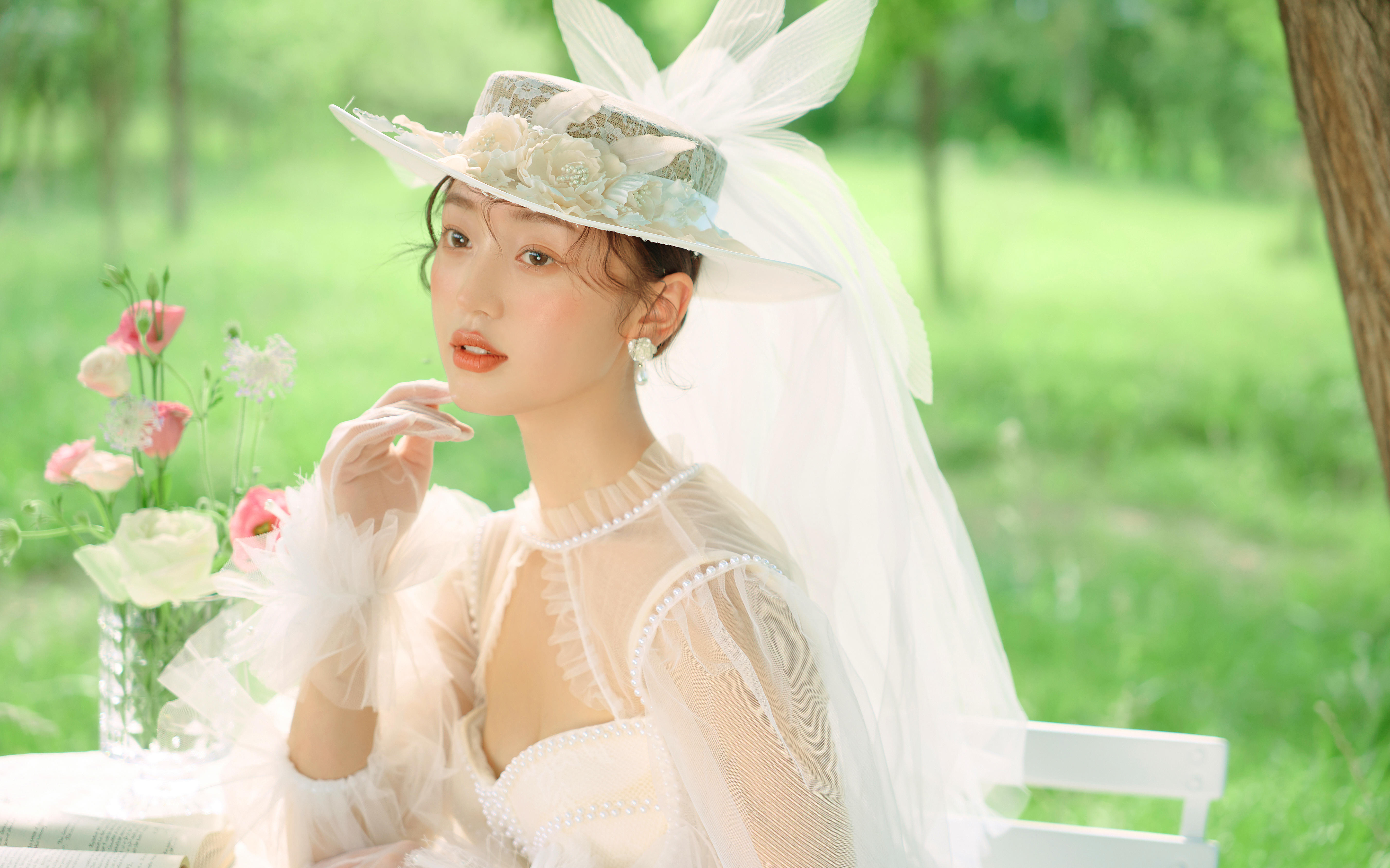 夏天就是甜妹主战场呀🌿森系少女好喜欢