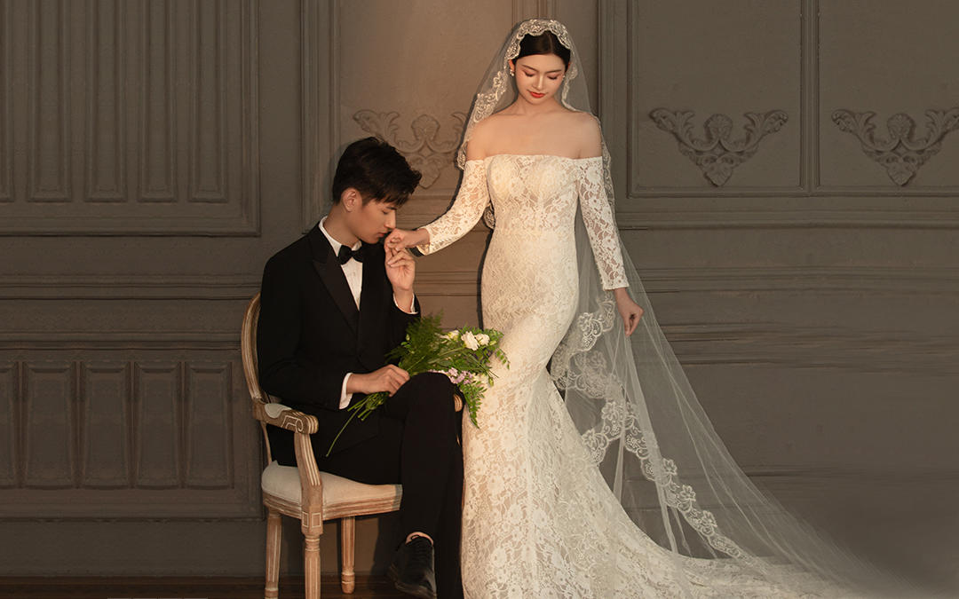 【爱琴海岸婚纱摄影】● 室内鱼尾